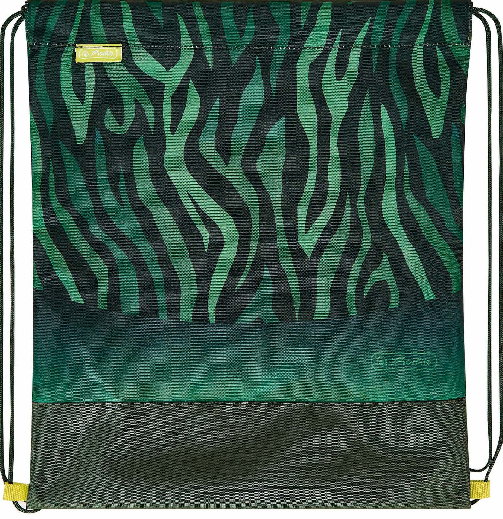 Herlitz Schulrucksack »SoftLight Plus, Jungle«, Reflektoren-Floureszierende Flächen, mit 2 abnehmbaren Applikationen