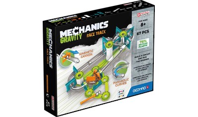 Magnetspielbausteine »GEOMAG™ Mechanics Gravity, Recycled Race Track«, (67 St.)