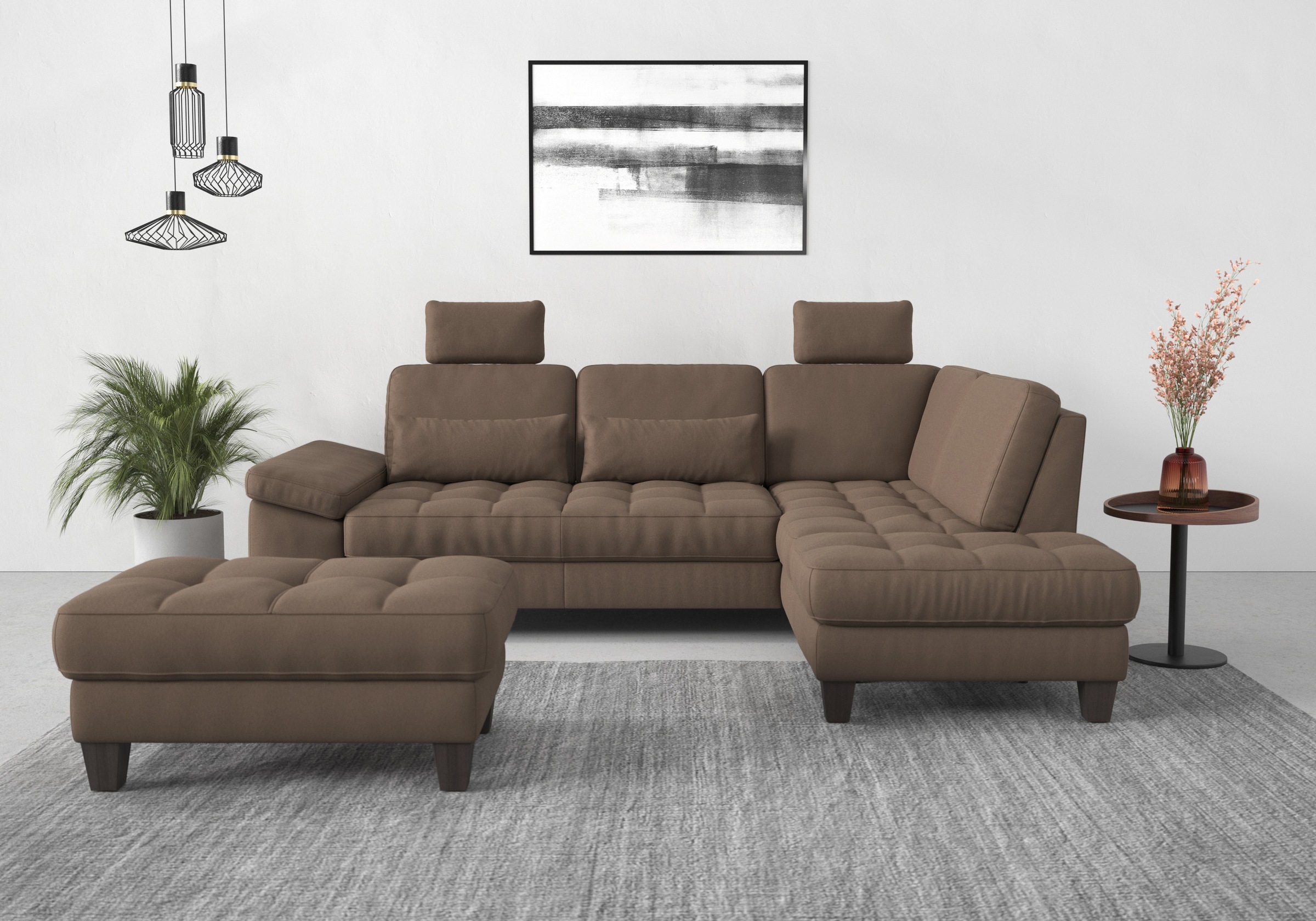 sit&more Stauraumhocker »Westham« wahlewise mit/ohne Federkern