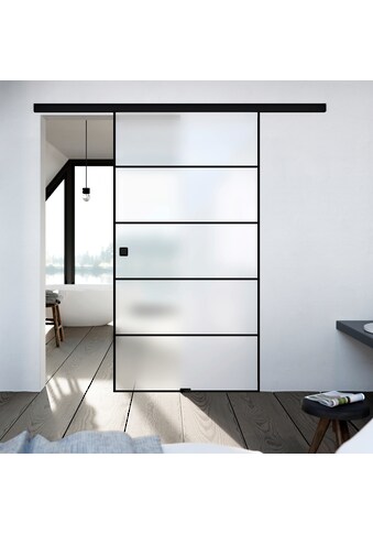 Novadoors Glasschiebetür »NOVA 682 Black« BxH: 9...