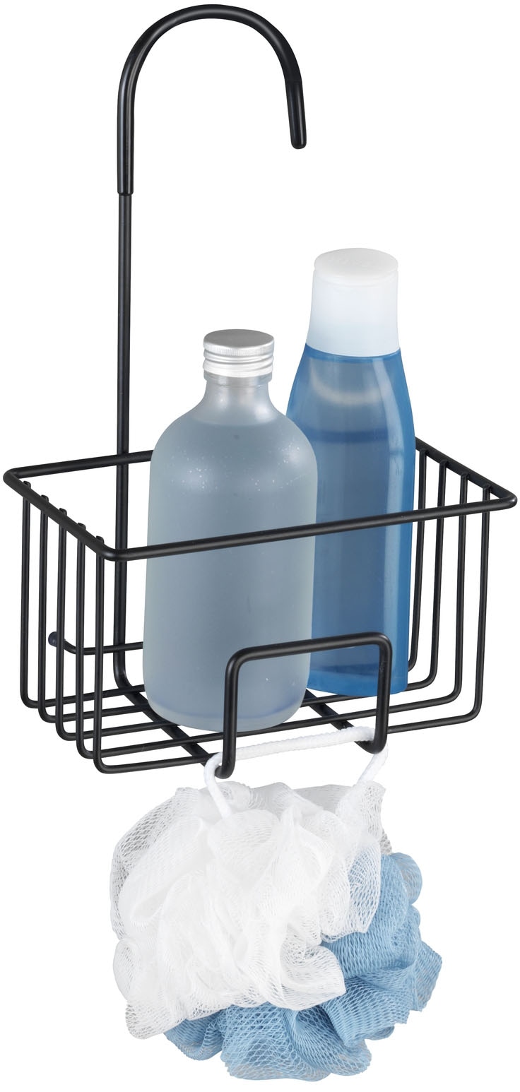 WENKO Duschablage »Milito« Dusch-Caddy zum Einhängen ohne Bohren, Ablage aus rostfreiem Edelstahl