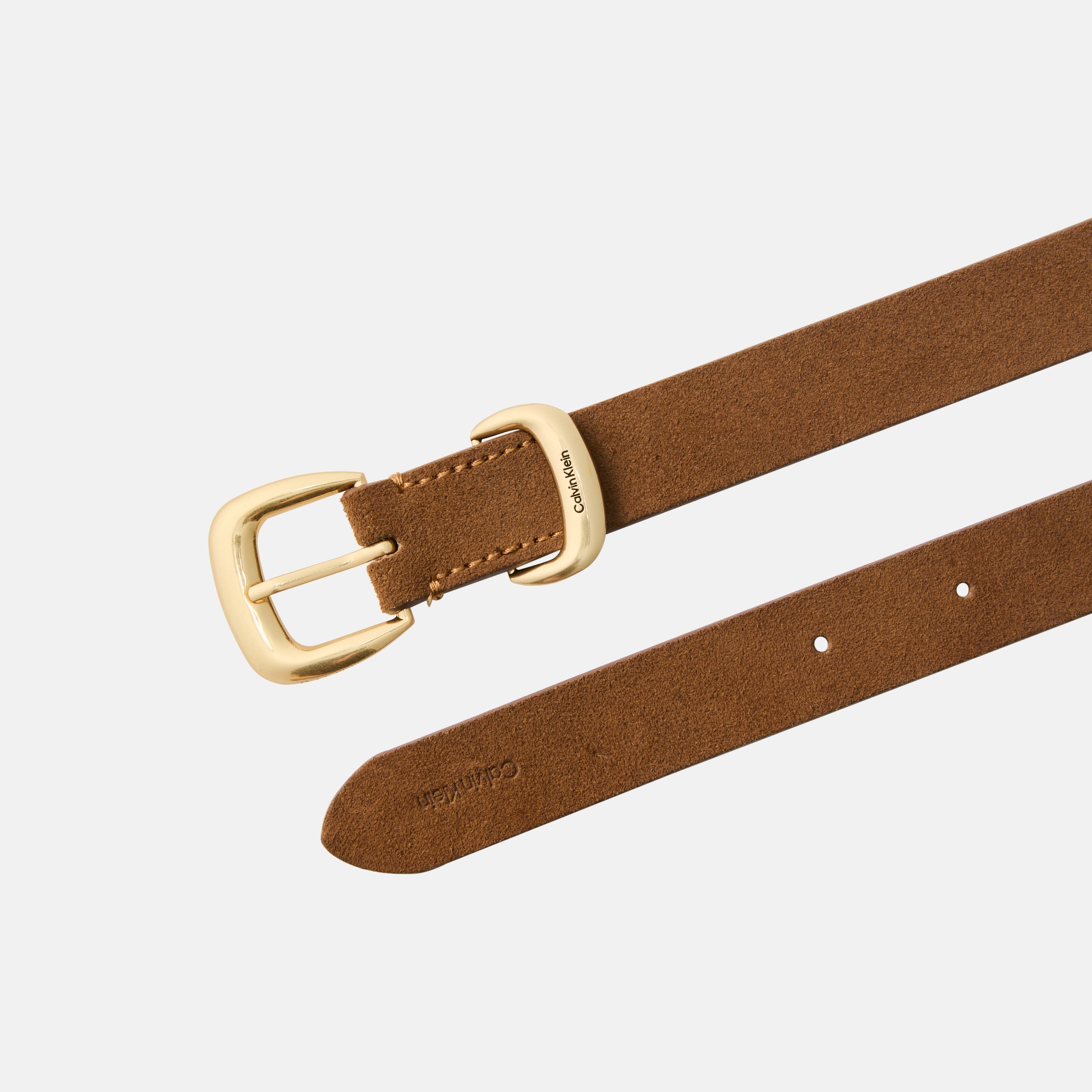 Thumbnail - Calvin Klein Ledergürtel mit Logoprägung