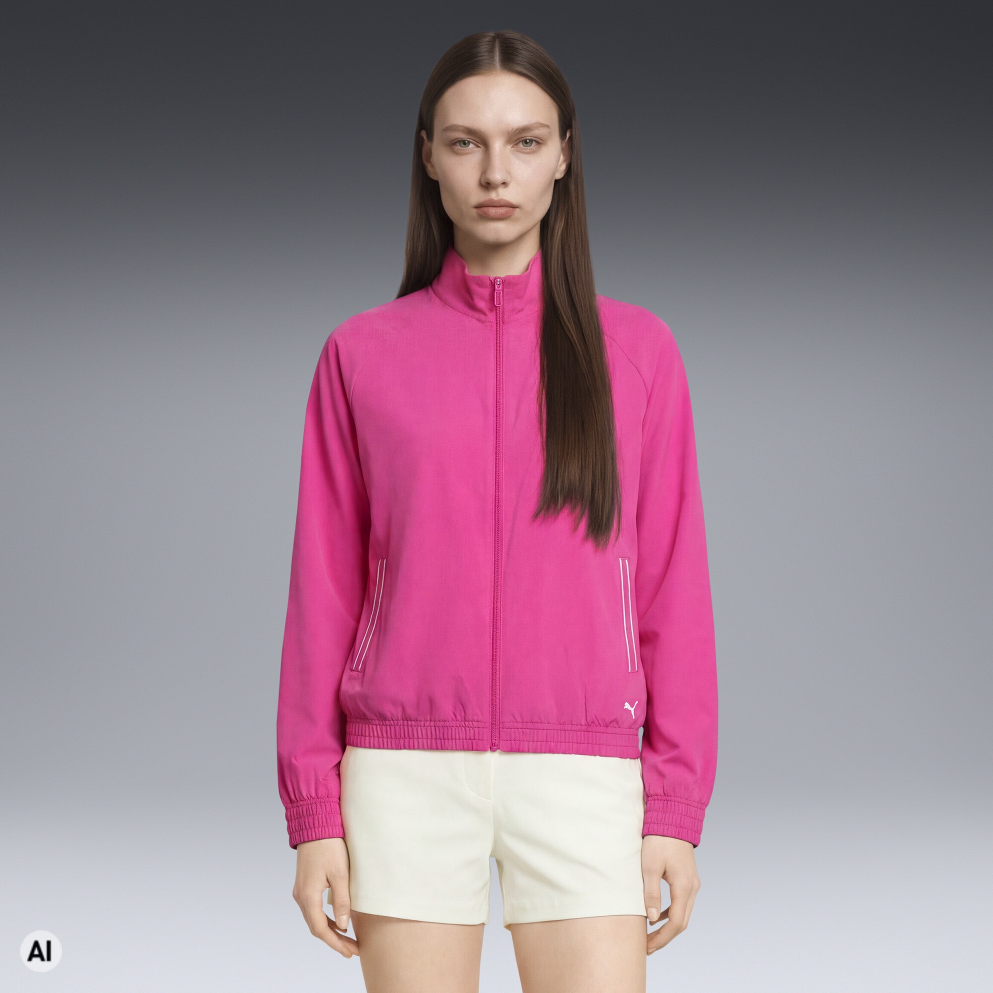 PUMA Trainingsjacke »Golf Windjacke Damen«