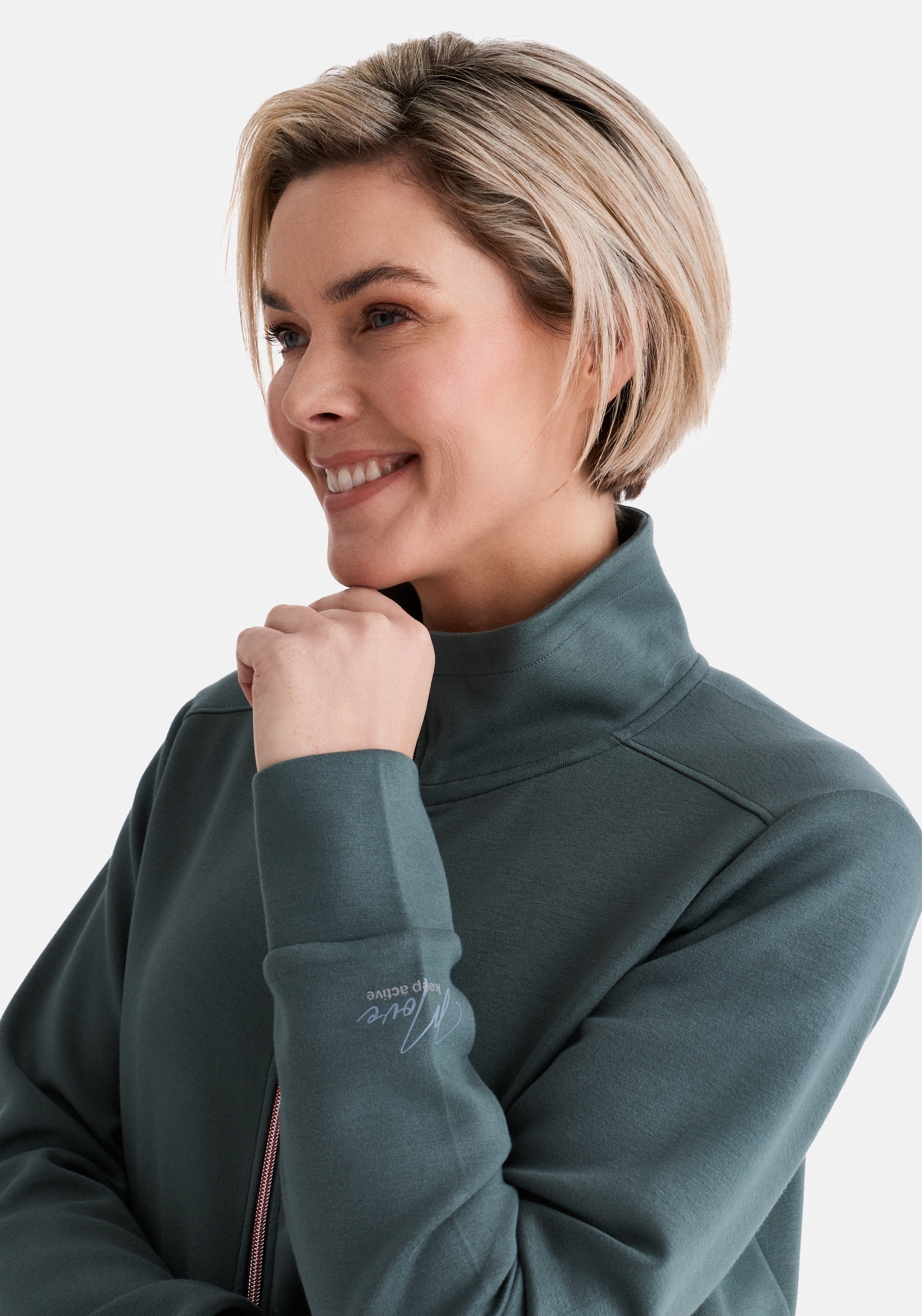 STOOKER WOMEN Sweatjacke »JARA Sport Stretch Sweatjacke« Sweatjacke Regular Fit Moderner Casual-Look für Damen