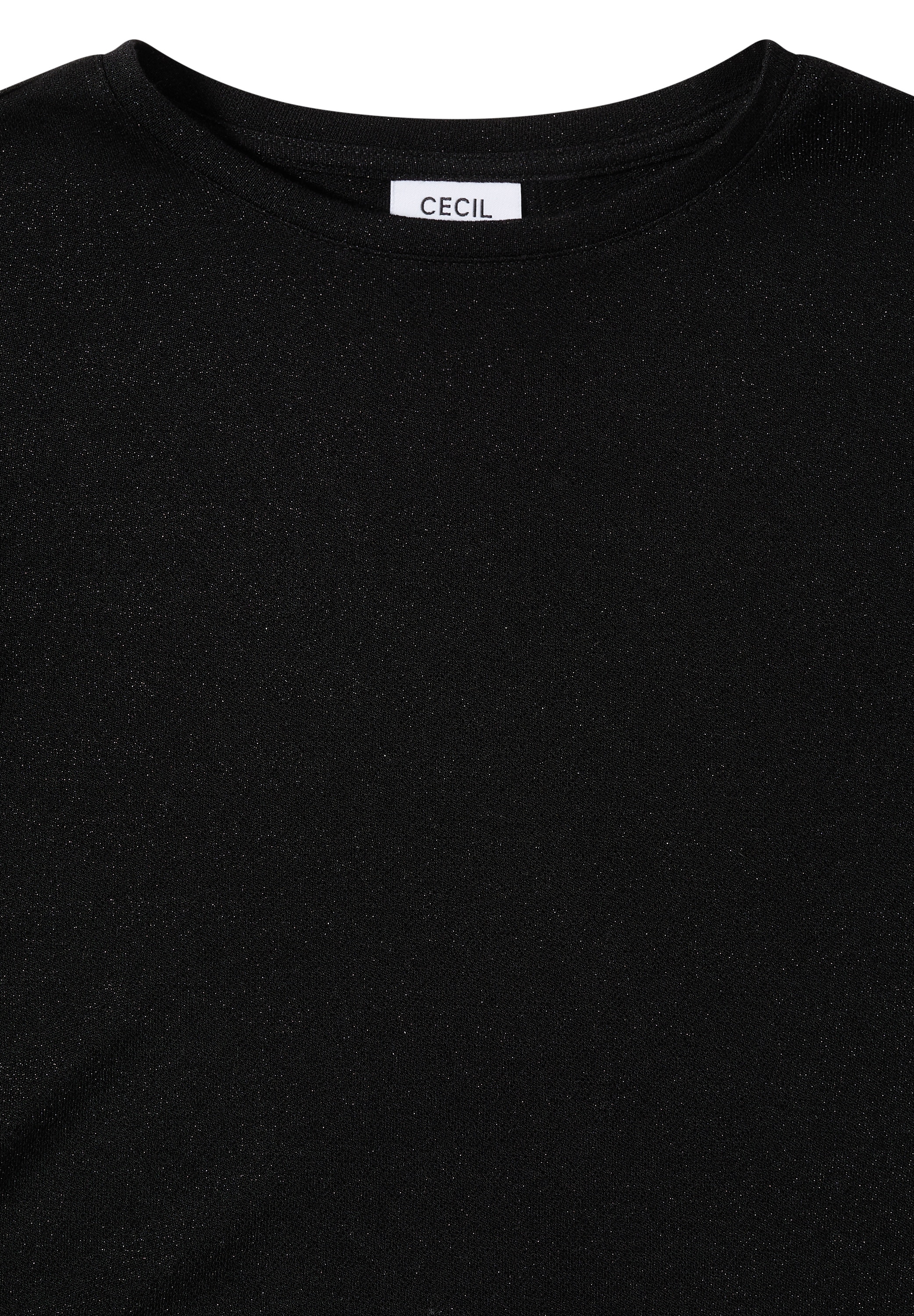 Cecil Langarmshirt im Glitzer-Look