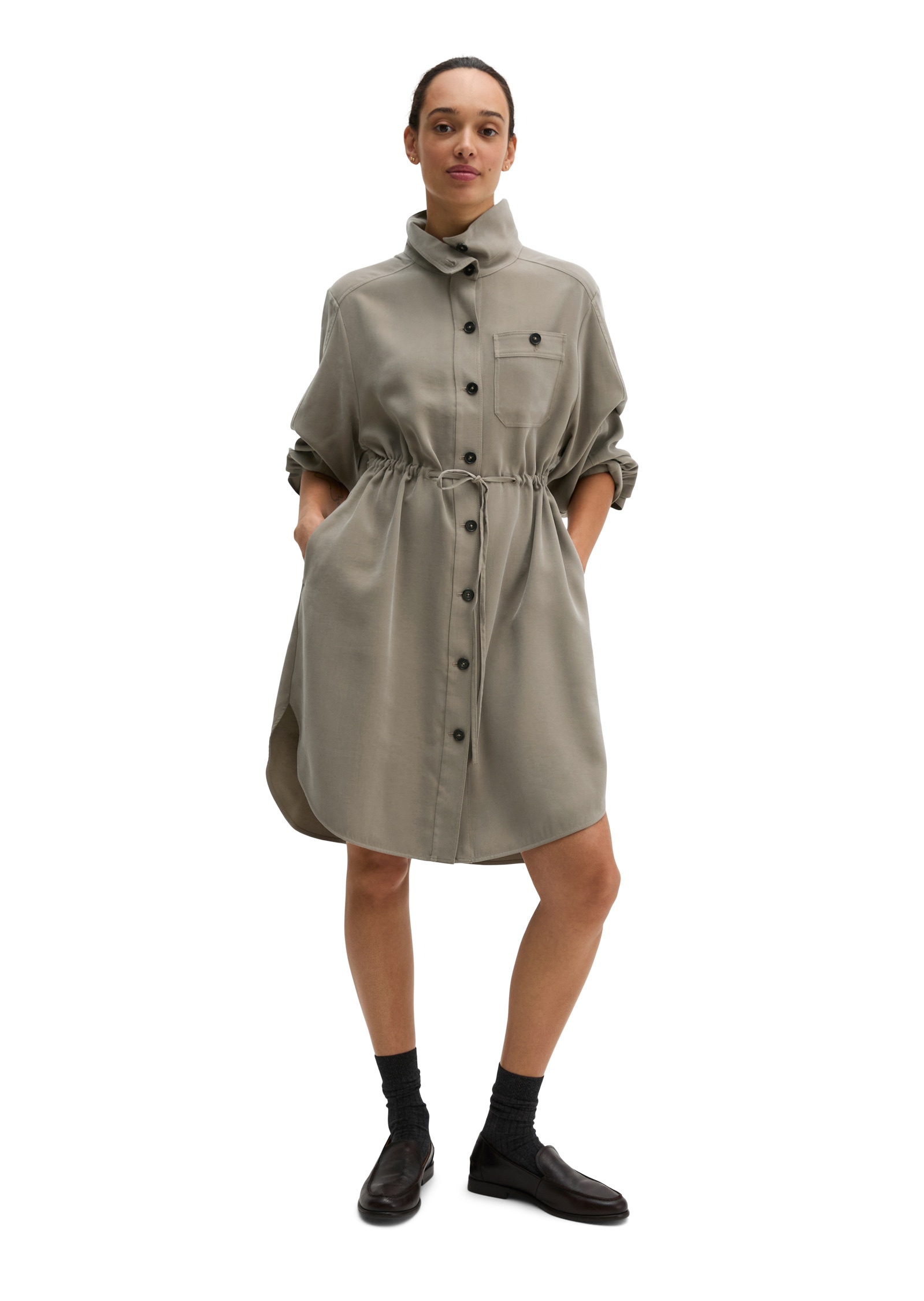 Marc O'Polo Minikleid »aus gewaschener Viskose«