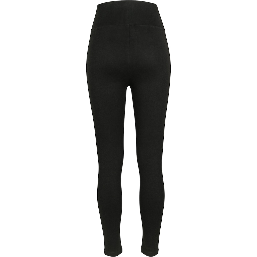 URBAN CLASSICS Leggings »Urban Classics Damen Ladies High Waist Jersey Leggings«, (1 tlg.)