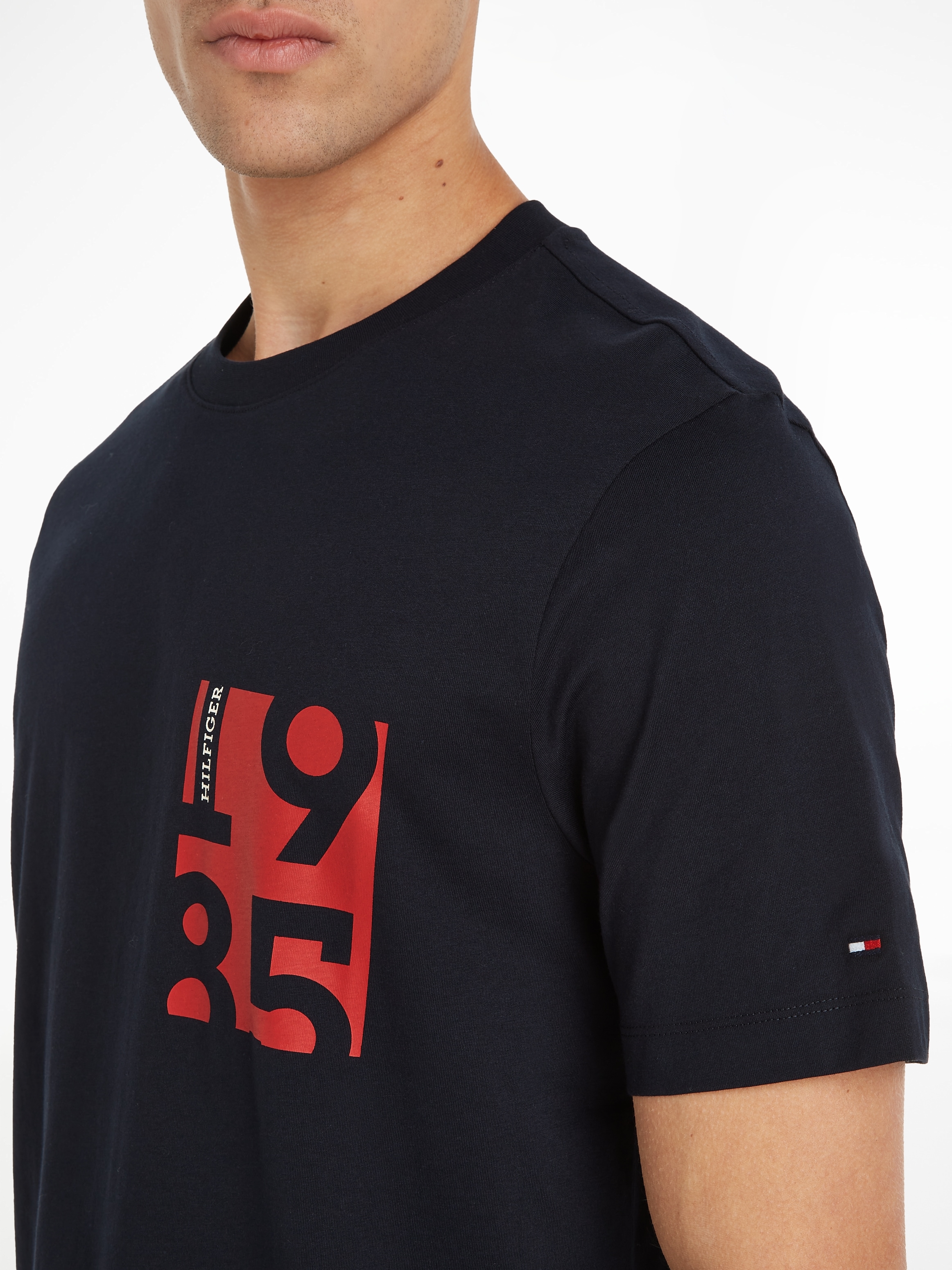 Tommy Hilfiger T-Shirt »CHEST PRINT TEE«