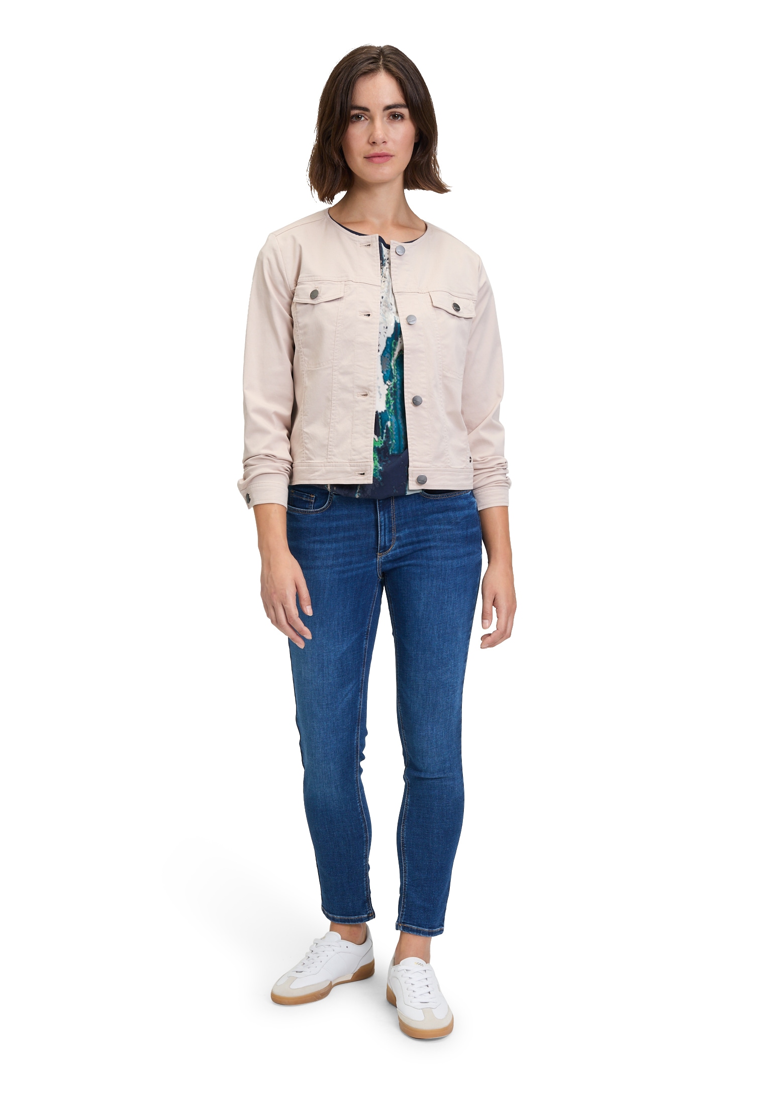 Betty&Co Jackenblazer »Betty & Co Jeansjacke langarm«, Form