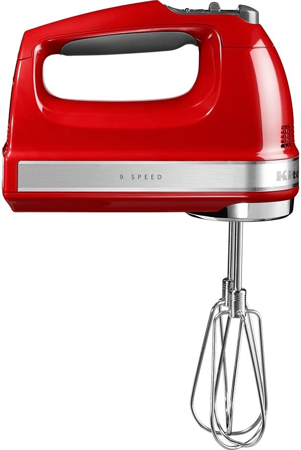 KitchenAid Handmixer »5KHM9212EER EMPIRE ROT«, 85 W, 9 Stufen