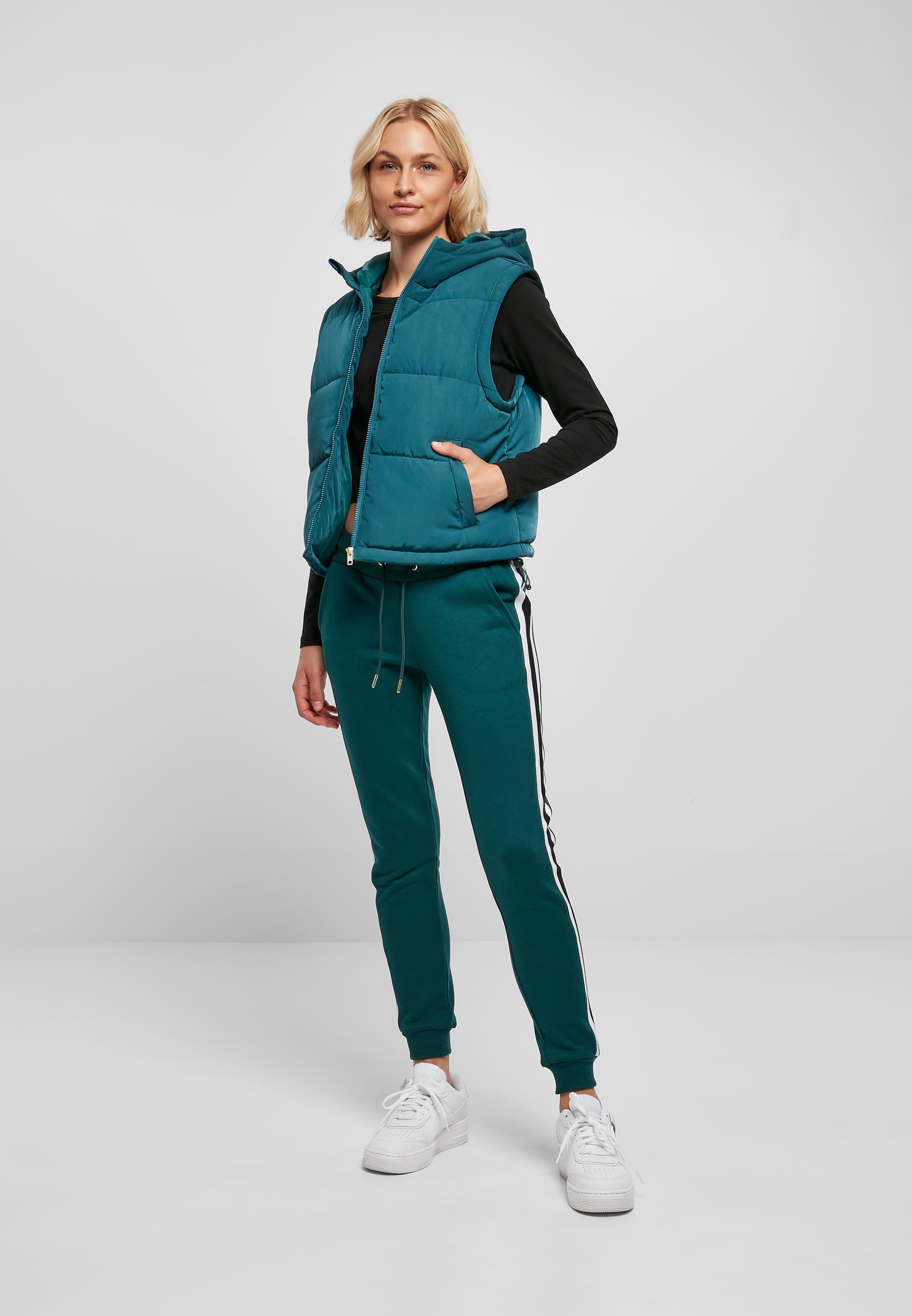 URBAN CLASSICS Jerseyweste »Urban Classics Damen Ladies Recycled Twill Puffer Vest«, (1 tlg.)