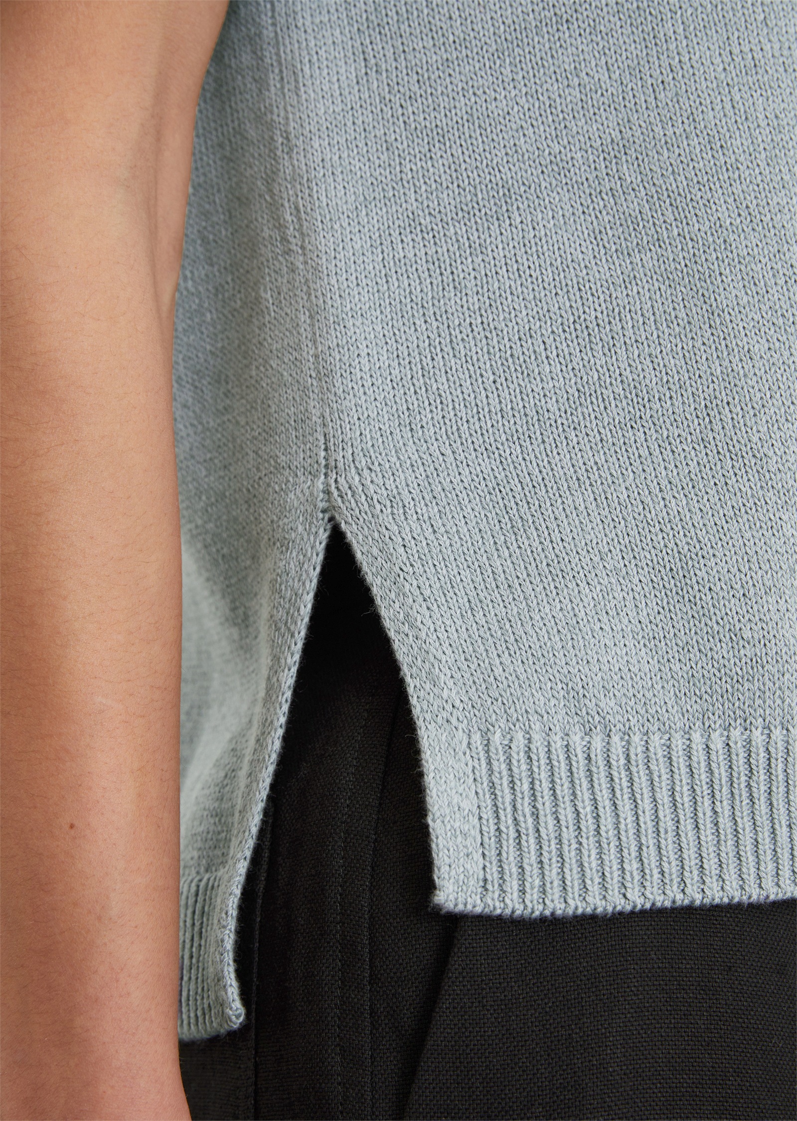 Marc O'Polo Rundhalspullover »aus Organic-Cotton-Leinen-Mix«