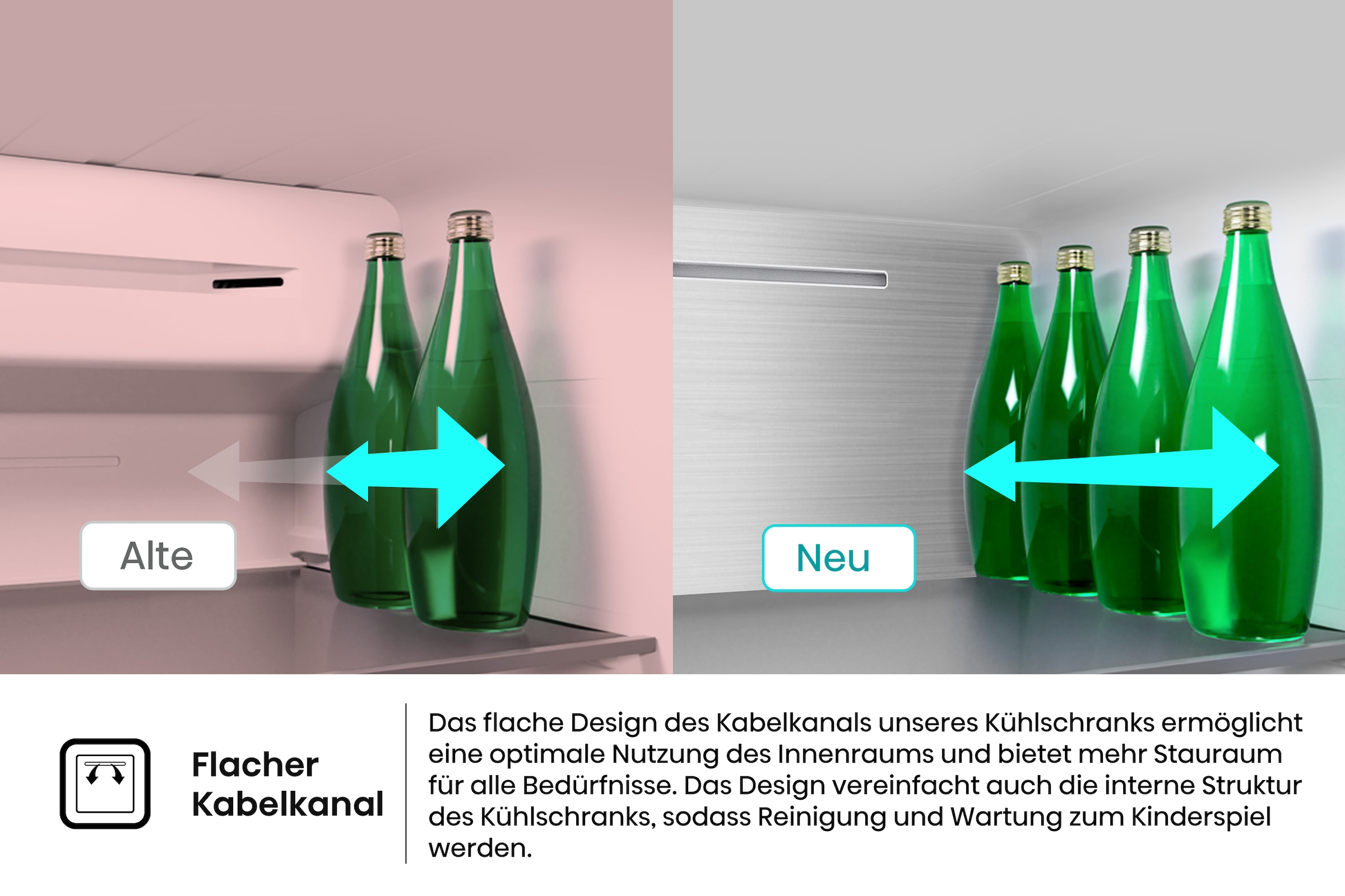 Hisense Side-by-Side »MS91528FC« 178,6 cm hoch 91,1 cm breit mit Wasser-/Eisspender, kein Festwasseranschluss dank Tank