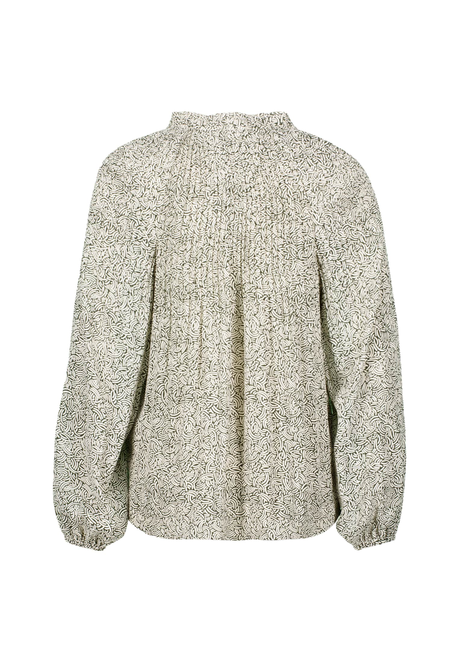 Zero Klassische Bluse »zero Bluse mit Bindedetail und Druck«