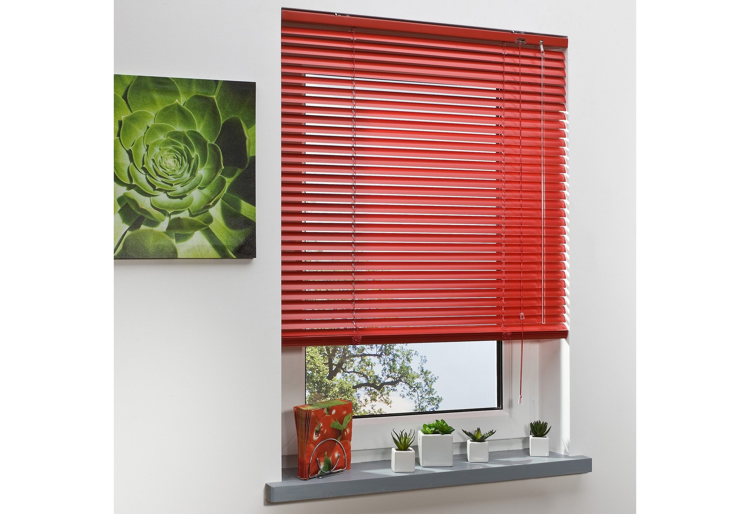 Liedeco Jalousie "Aluminium-Jalousie" mit Bohren freihängend Aluminium günstig online kaufen
