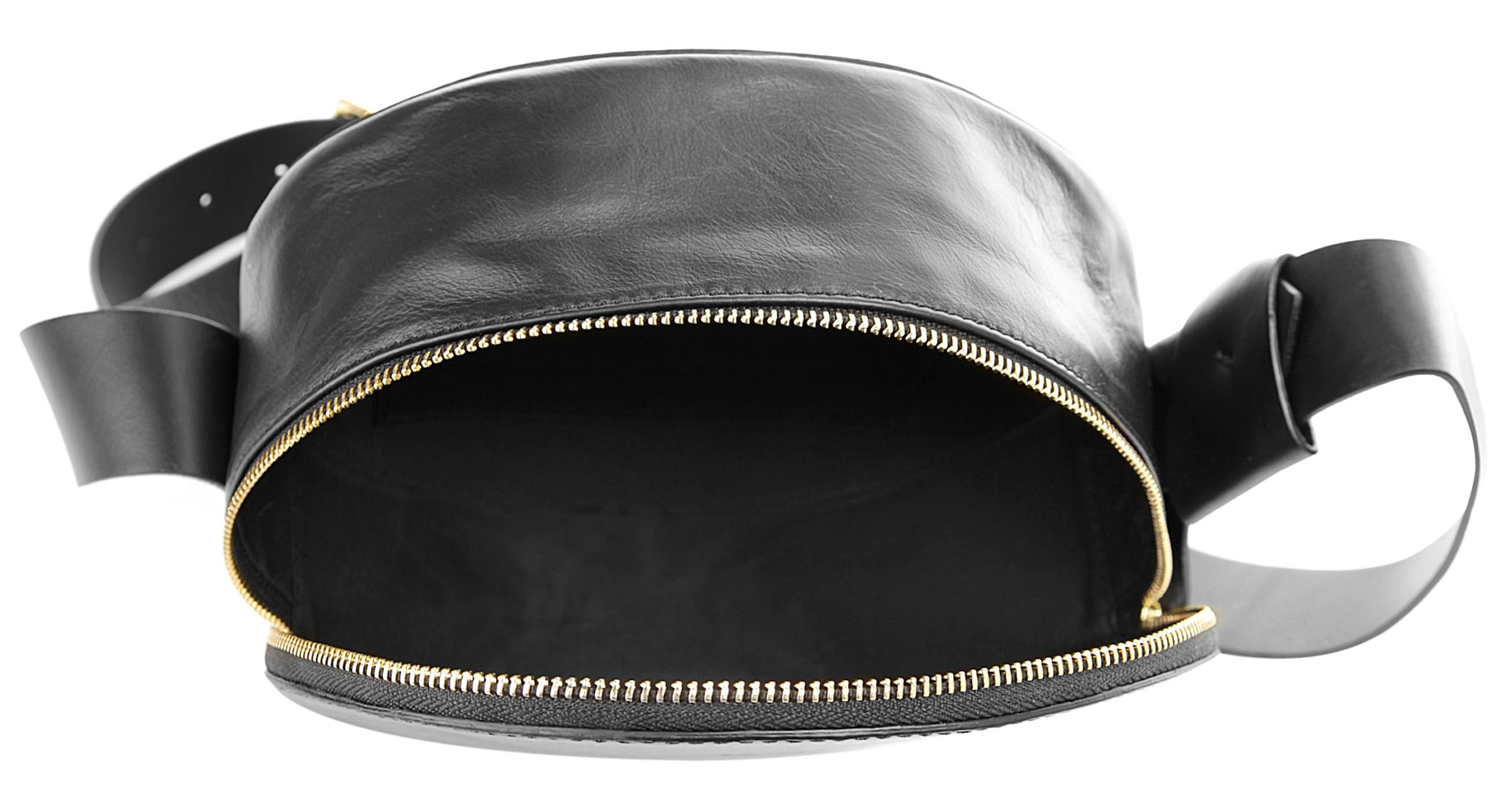 Cluty Umhängetasche, echt Leder, Made in Italy