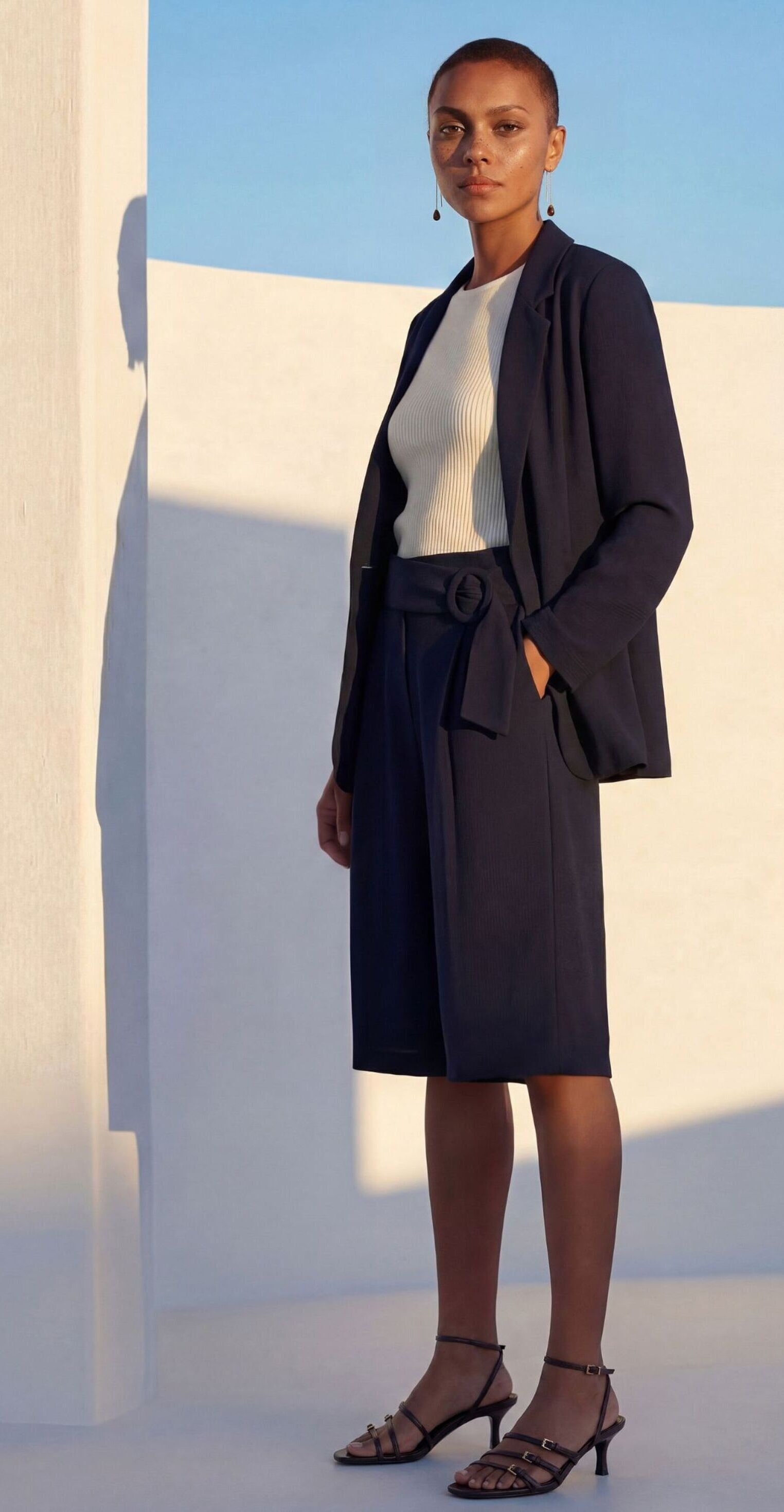Zero Shorts »Damen mit weitem Bein«  Plain/ ohne Details