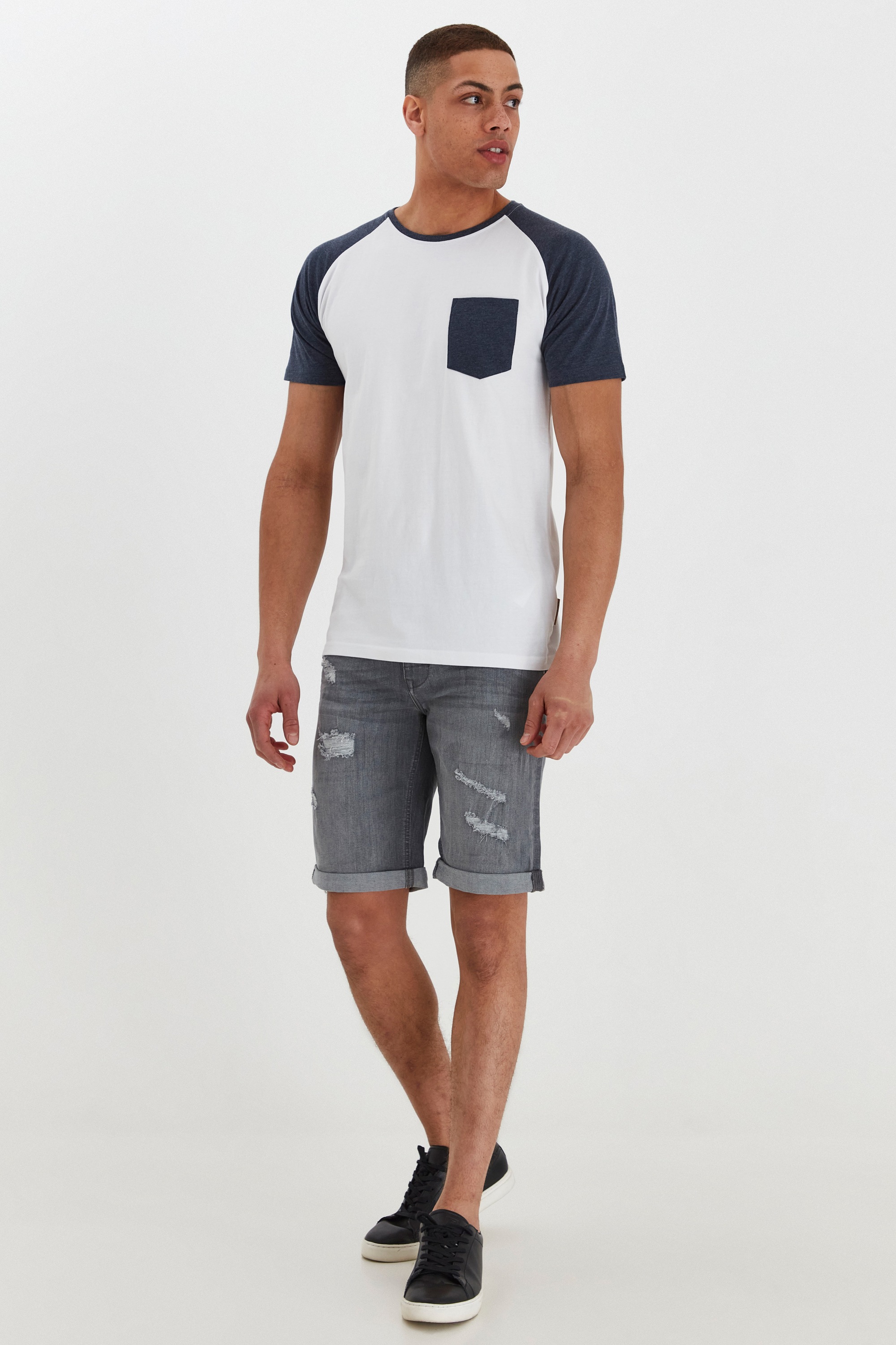 Indicode Rundhalsshirt "Rundhalsshirt IDGresham" günstig online kaufen