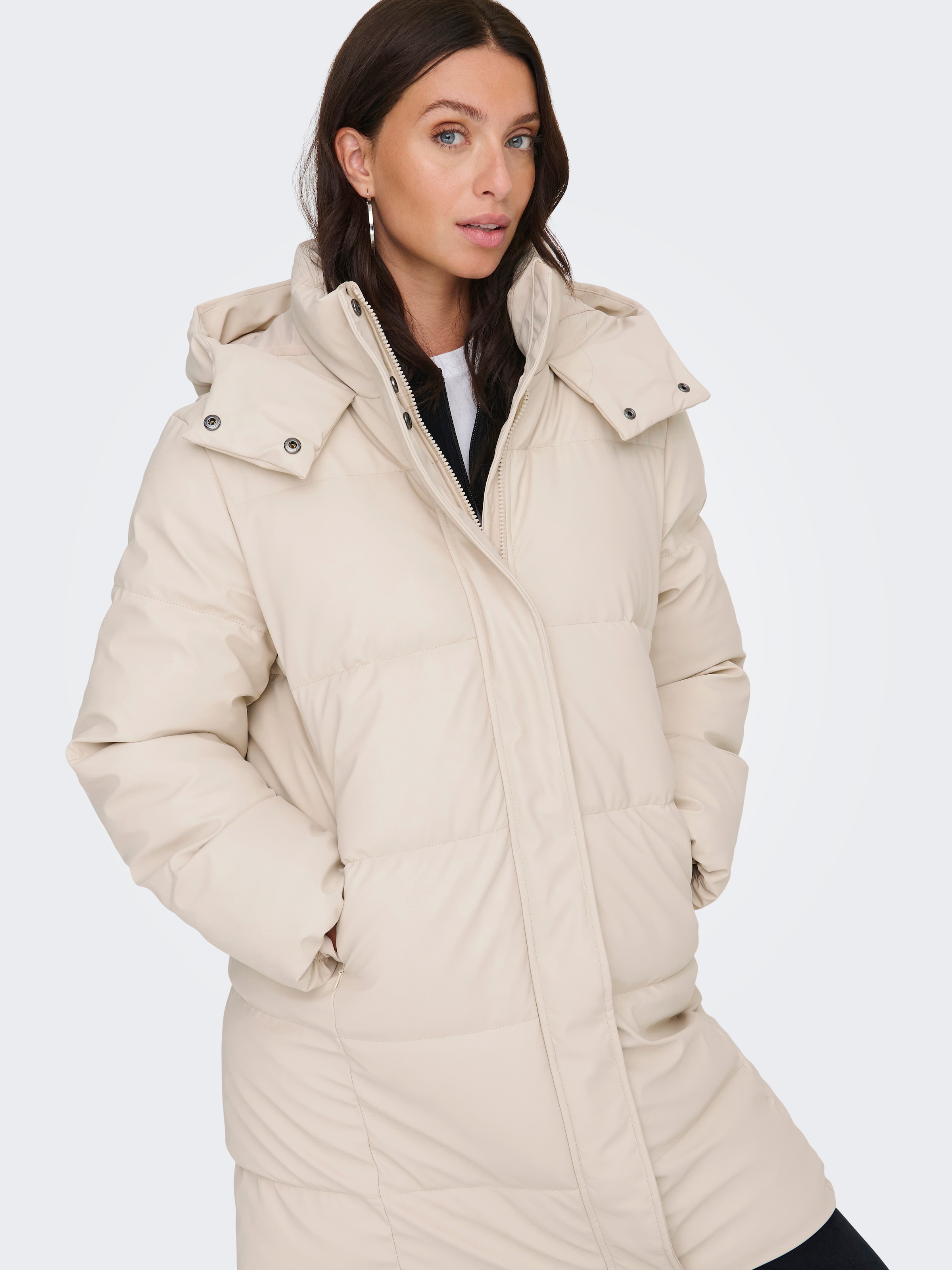 ONLY Steppmantel "ONLAGNES COATED PUFFER COAT OTW" günstig online kaufen