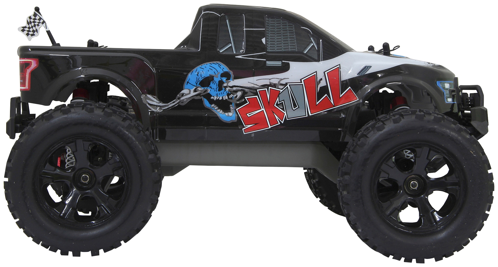 Jamara RC-Monstertruck »Skull Monstertruck 4WD«, 1:10, 2,4 GHz