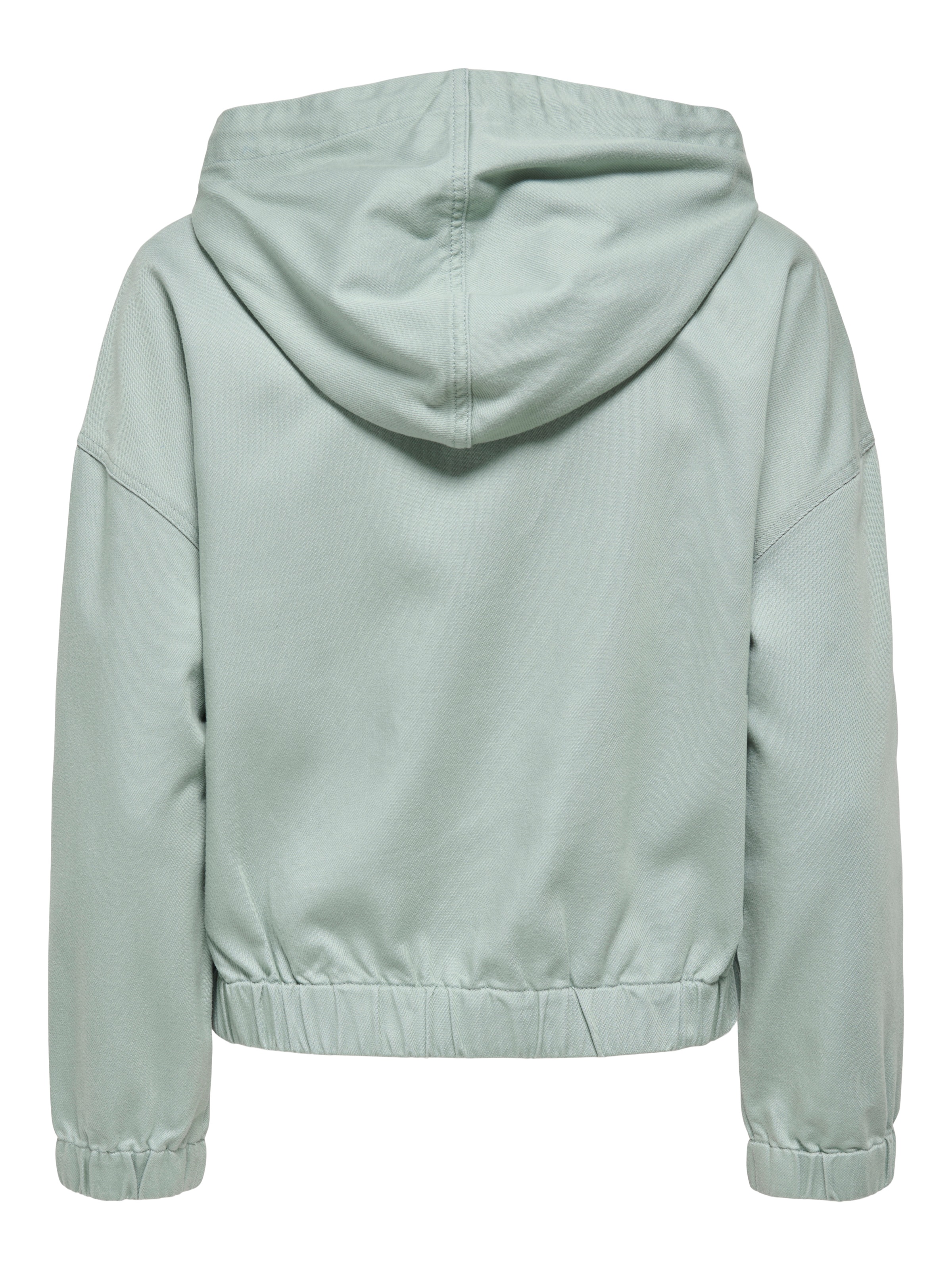 Parka ONLY "ONLKENZIE-SOFT LIFE L/S JACKET CC PNT", Damen, Gr. S, jadeite, Web, Obermaterial: 70% Lyocell, 30% Baumwolle, unifarben, regular fit normal, elastischer Bund, Jacken Parka, elastische Bündchen 2