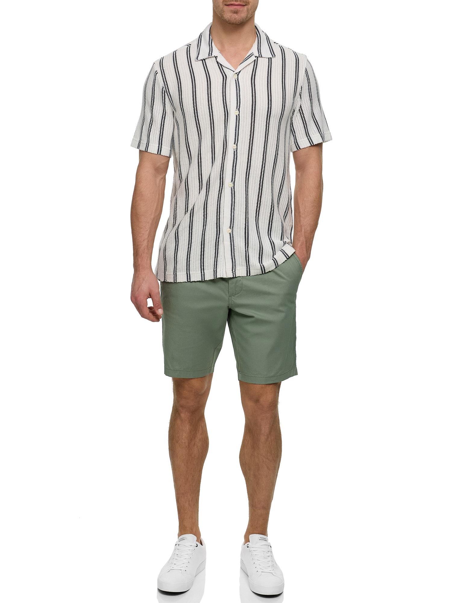 Indicode Chinoshorts »INSpring Pleat Shorts«