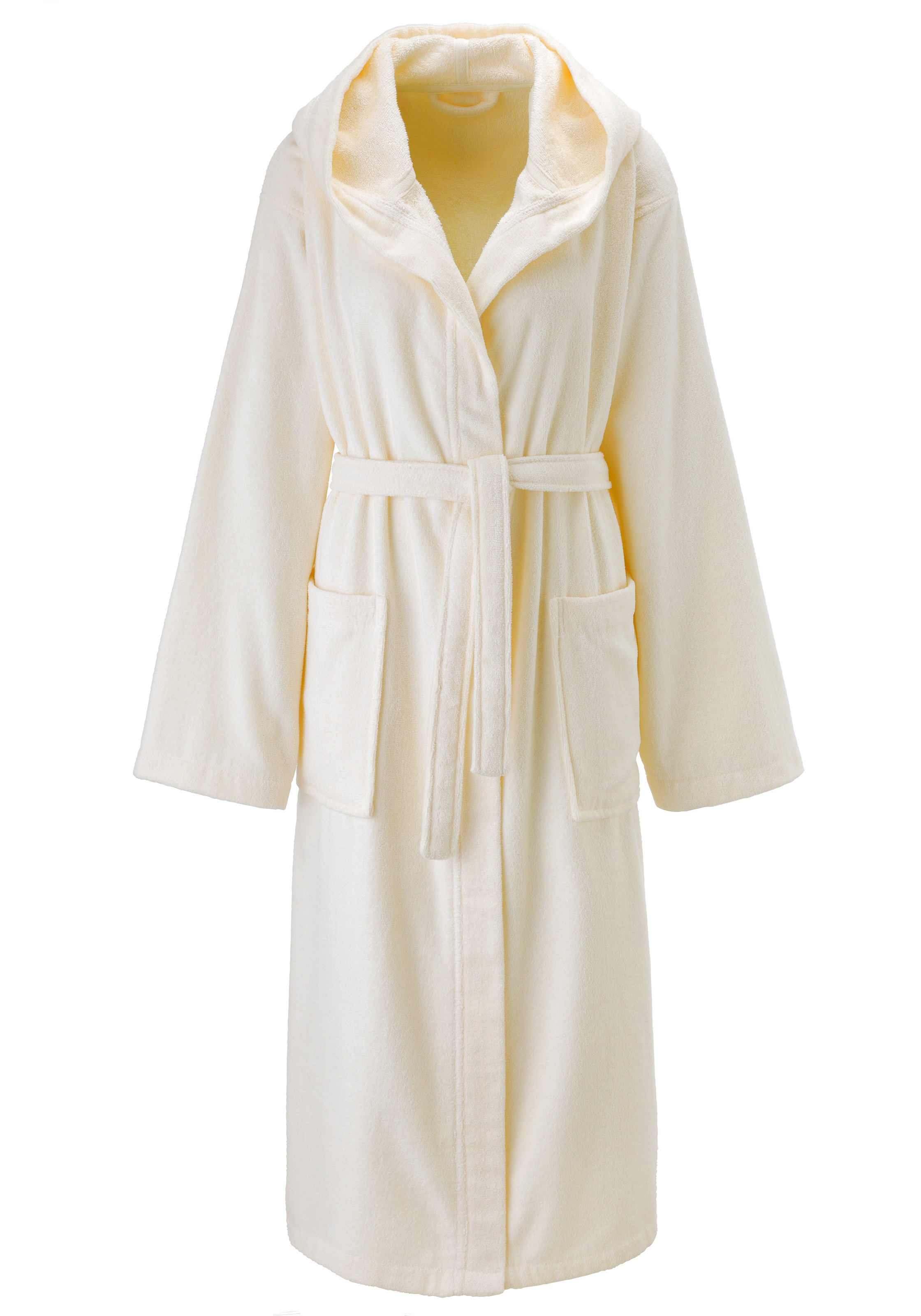 my home Unisex-Bademantel »Regona, Hotelbademantel, Morgenmantel, Standardlänge & Überlänge« 1 Stk. Damen & Herren, mit Taschen, flauschig, weich, Velours, Sauna & Spa