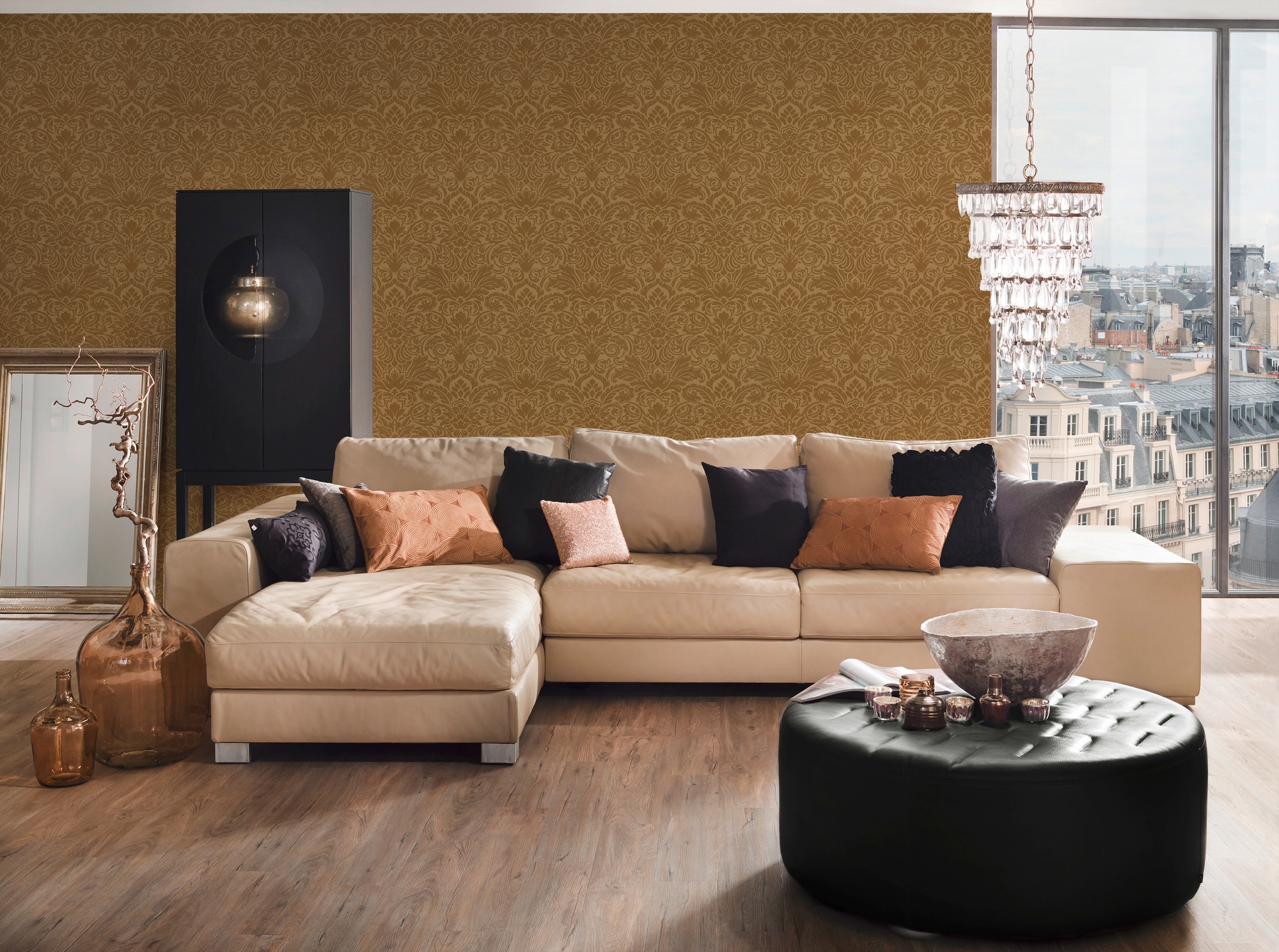 Architects Paper Vliestapete »Luxury wallpaper«, Barock, Ornament Tapete Barock