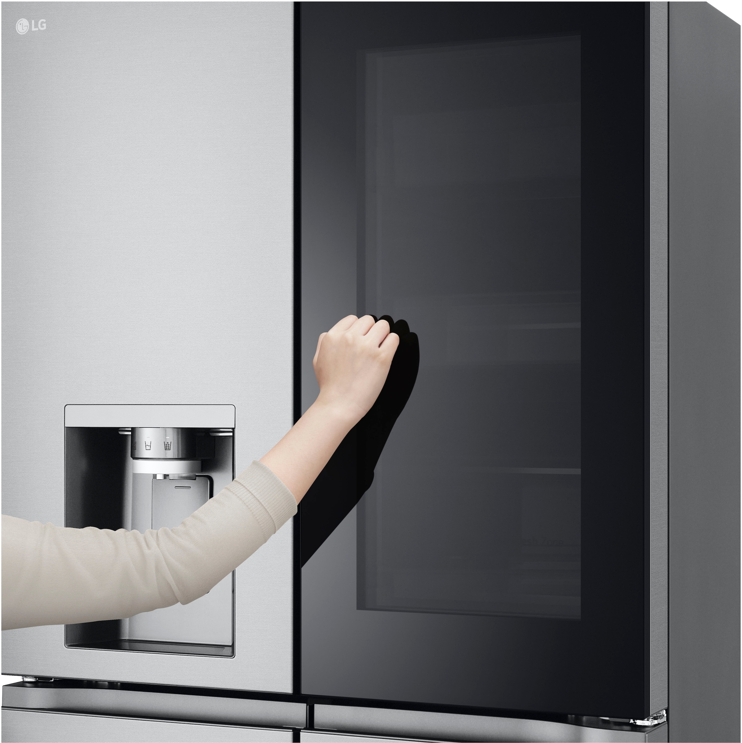 LG Multi Door »GMG960MBJE«, InstaView® Multi-Door