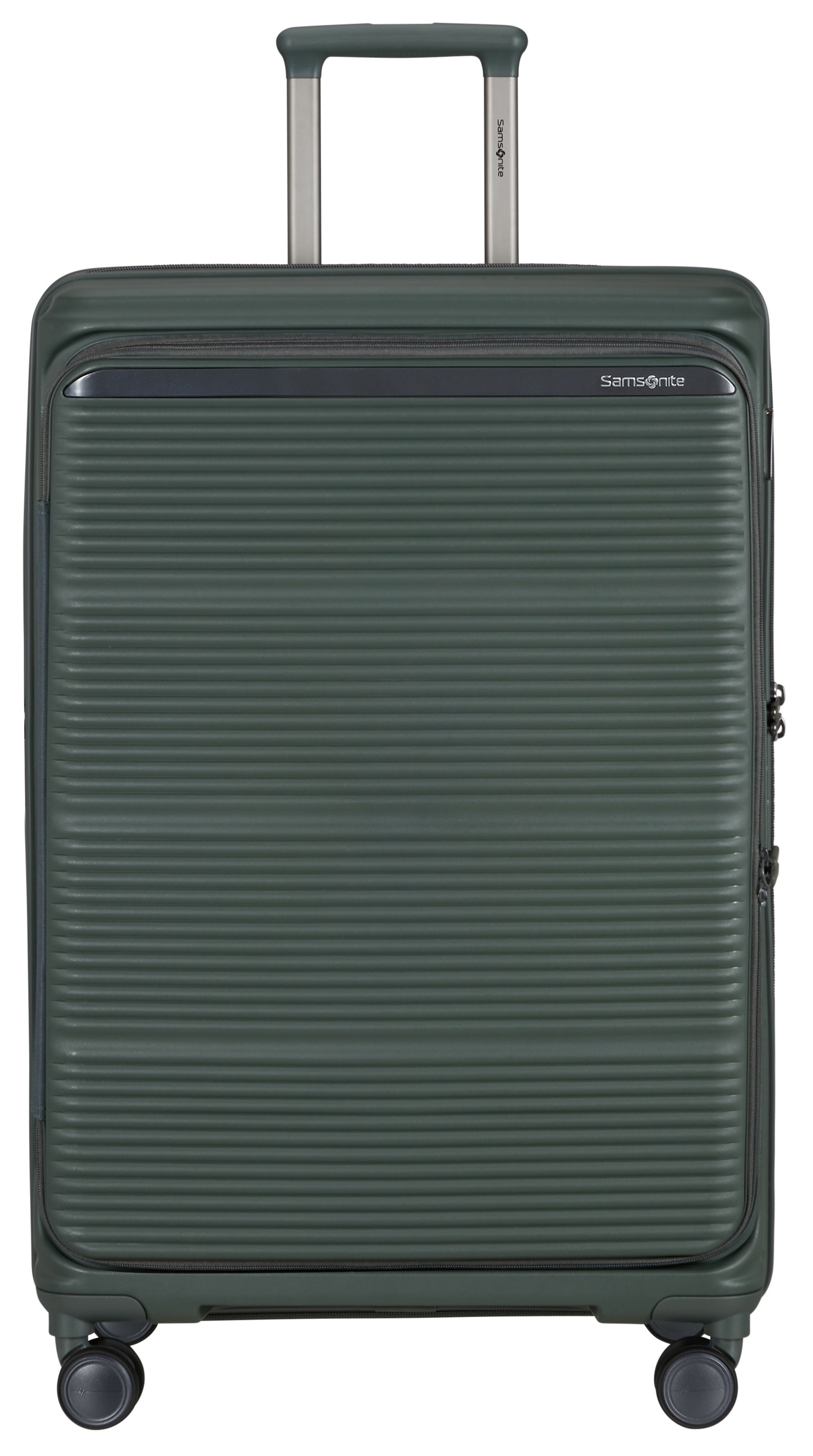 Thumbnail - Samsonite Hartschalen-Trolley "PARALUX, verschiedene Größen und Farben" 105 l 4 Rollen Reisegepäck mit Frontfach Packwür...