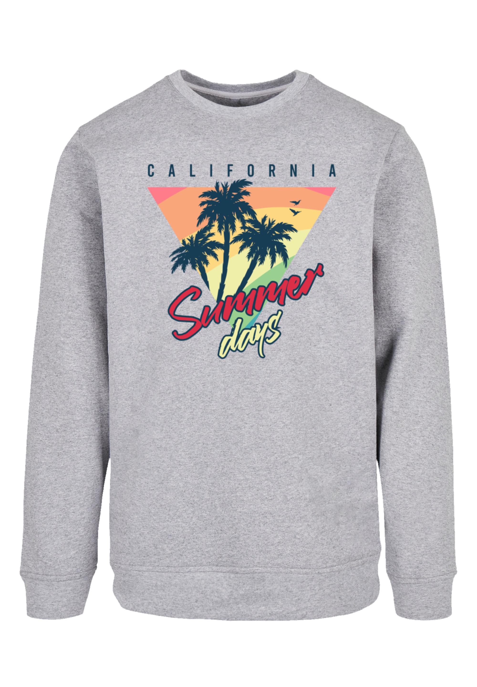 F4NT4STIC Sweatshirt »California Palmen Retro«, Premium Qualität