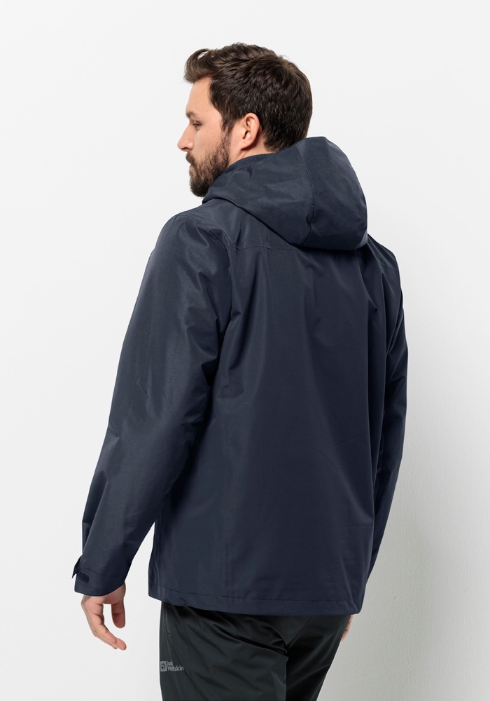 Jack Wolfskin 3-in-1-Funktionsjacke "TAUBENBERG 3IN1 JKT M", mit Kapuze, mi günstig online kaufen