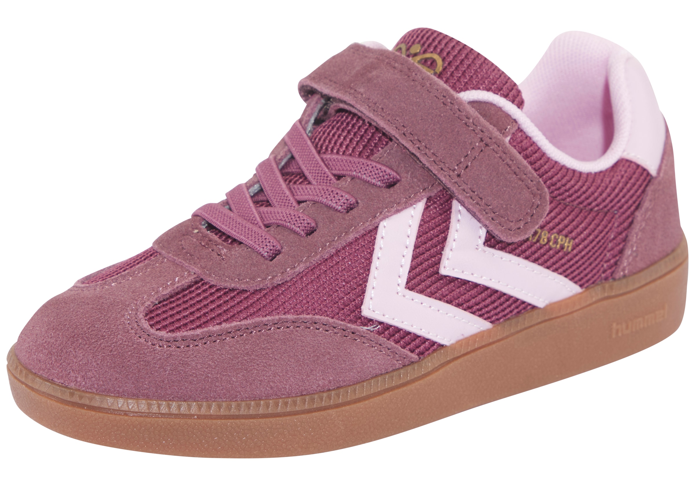 hummel Sneaker "VM78 CPH JR" für Children, mit elastischen Schnürsenkeln, niedrige Schuhhöhe
