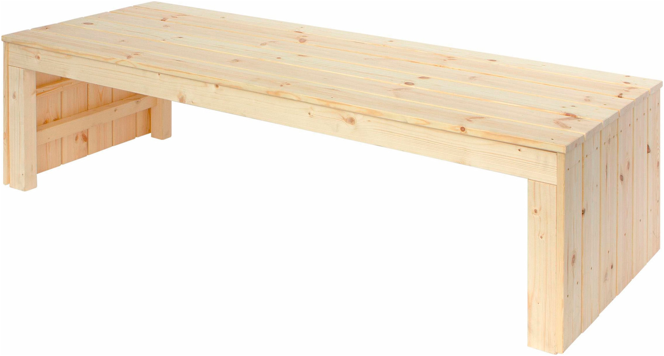 PLUS Sandkasten »Fun mit Rädern und Sitzbank - 180 cm«, Made in Europe