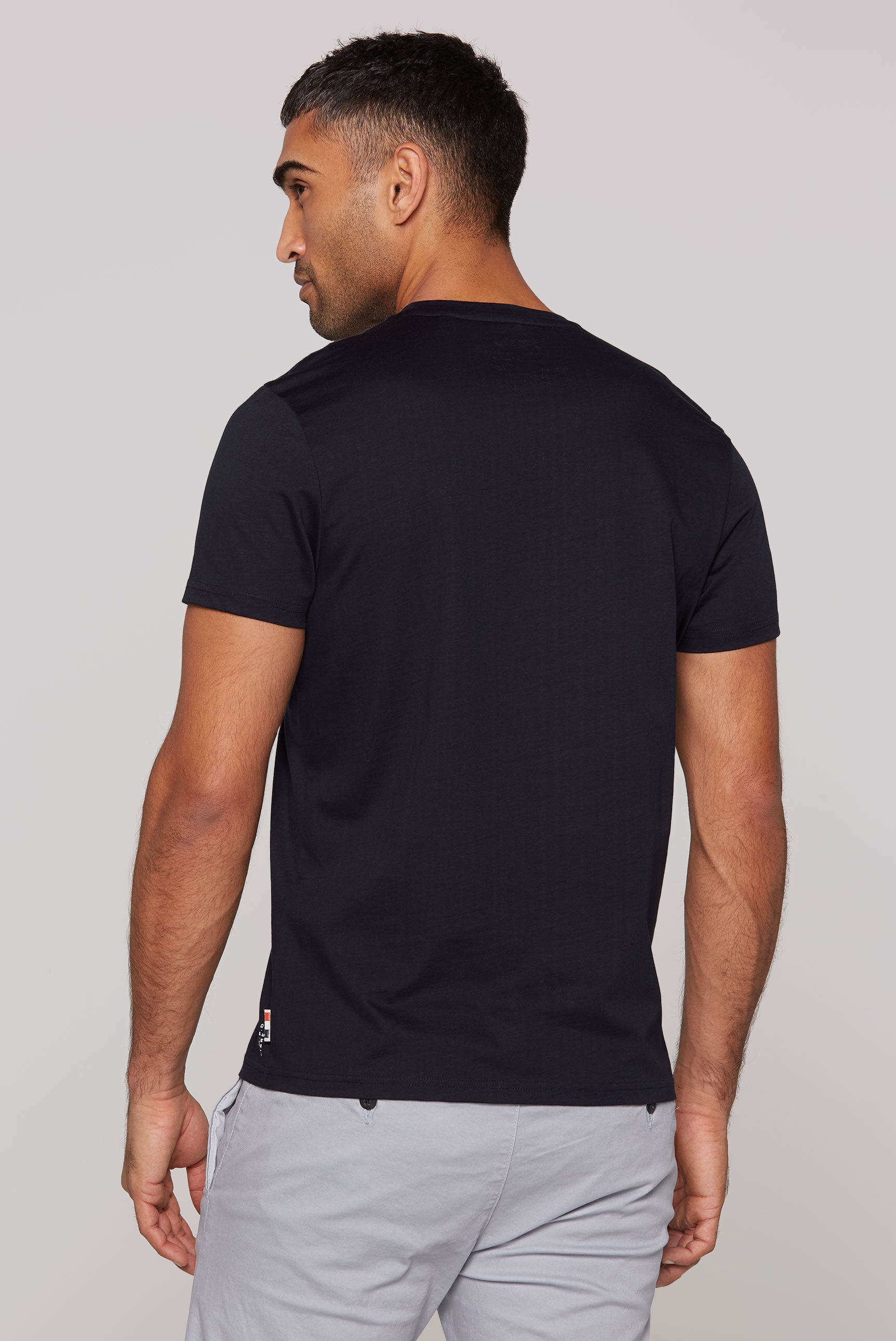 CMPD Rundhalsshirt, mit Necktape