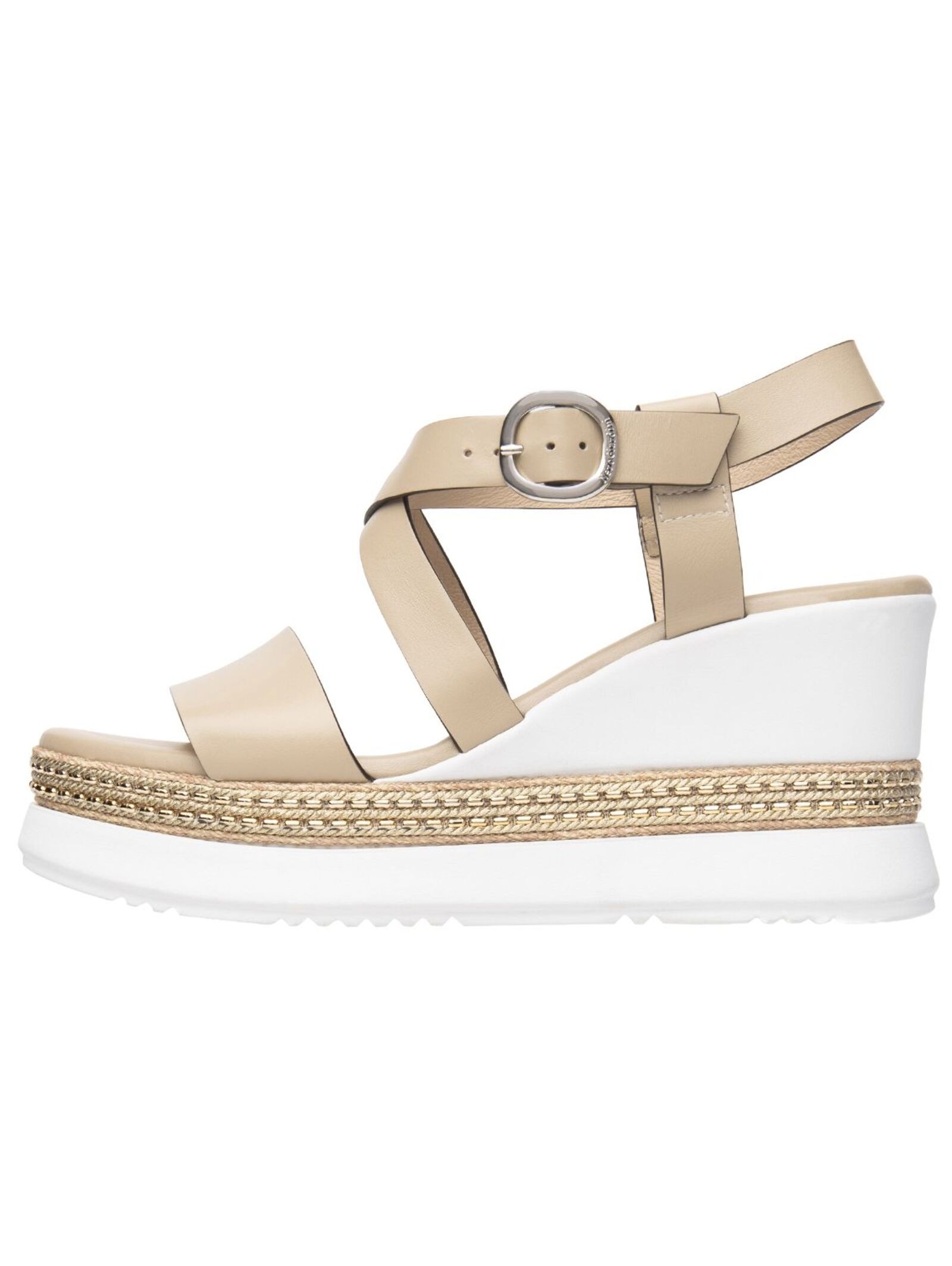 Nero Giardini Keilsandalette »Nero Giardini Sandalen Leder«