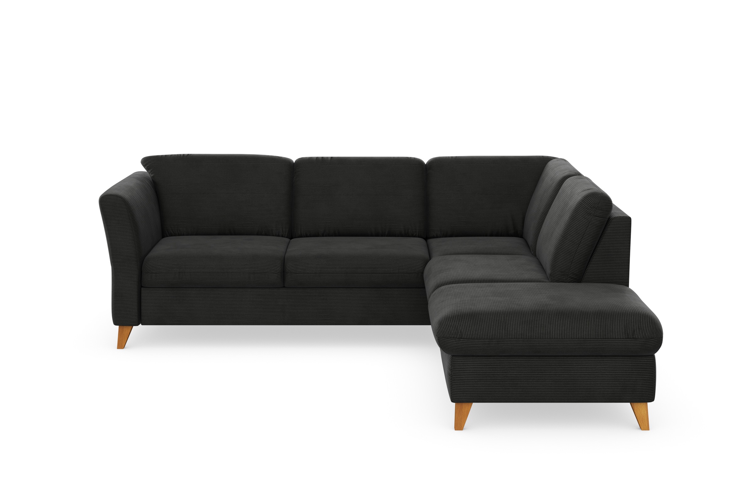 Home affaire Ecksofa »Trelleborg L-Form«, wahlweise mit Bettfunktion und Bettkasten, inkl. Federkern-Polsterung