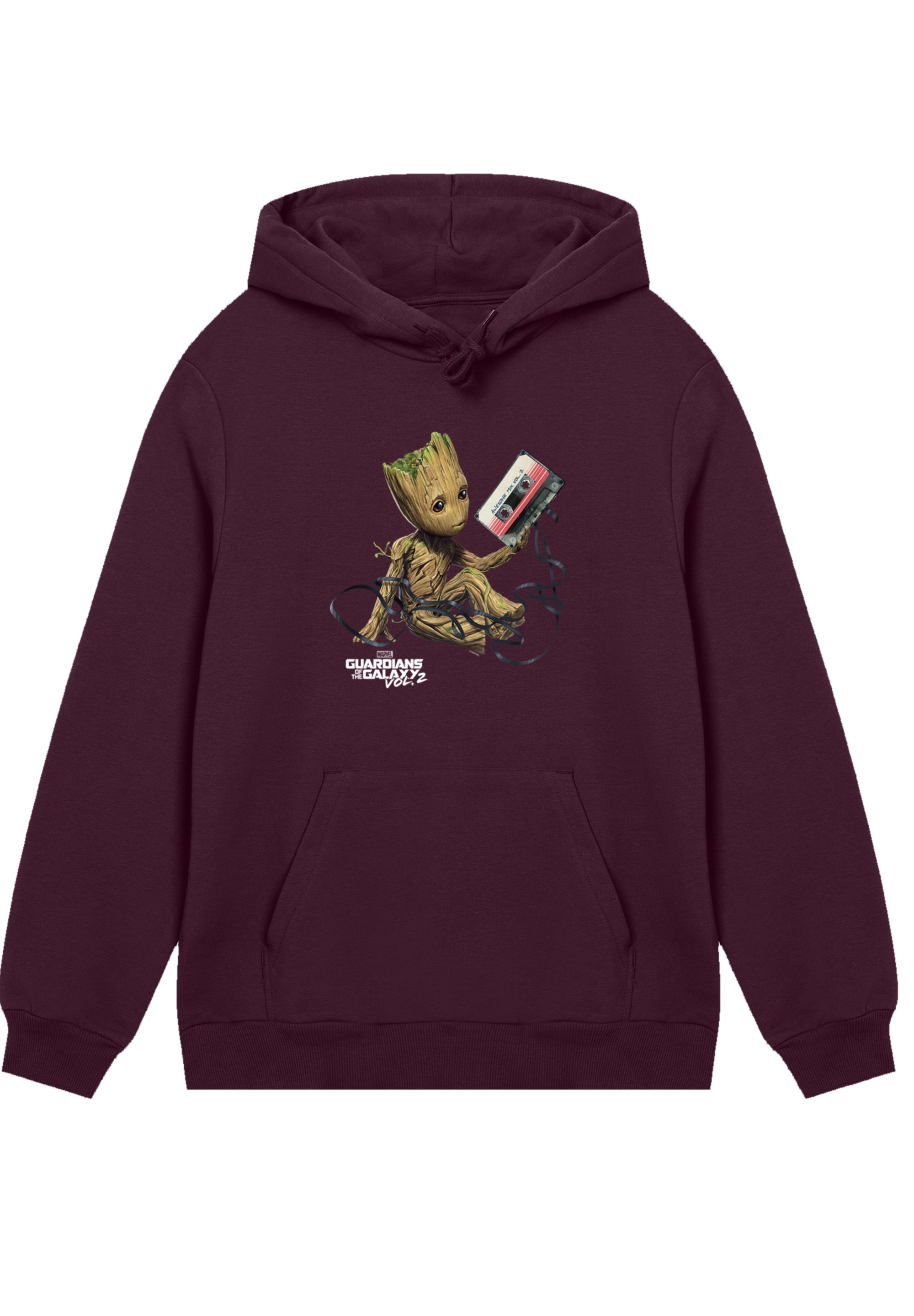 F4NT4STIC Kapuzenpullover "Marvel Guardians Of The Galaxy Vol2 Groot Tape", günstig online kaufen