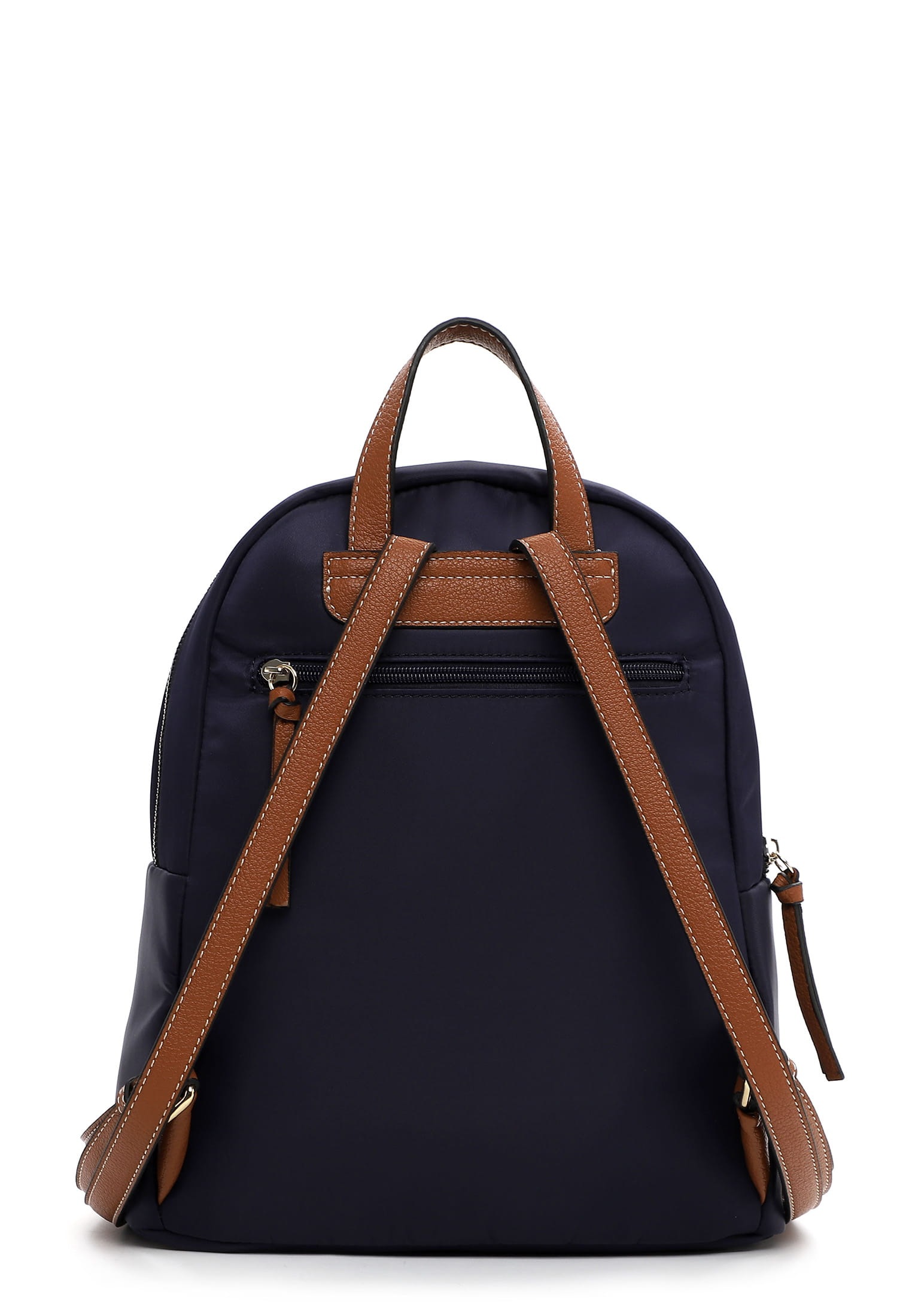 Rucksack TAMARIS "Rucksack TAS Fabrizia", Damen, Gr. B/H/T: 29cm x 34cm x 13cm, blau (blau 500), Polyester, Rucksäcke Rucksack 2