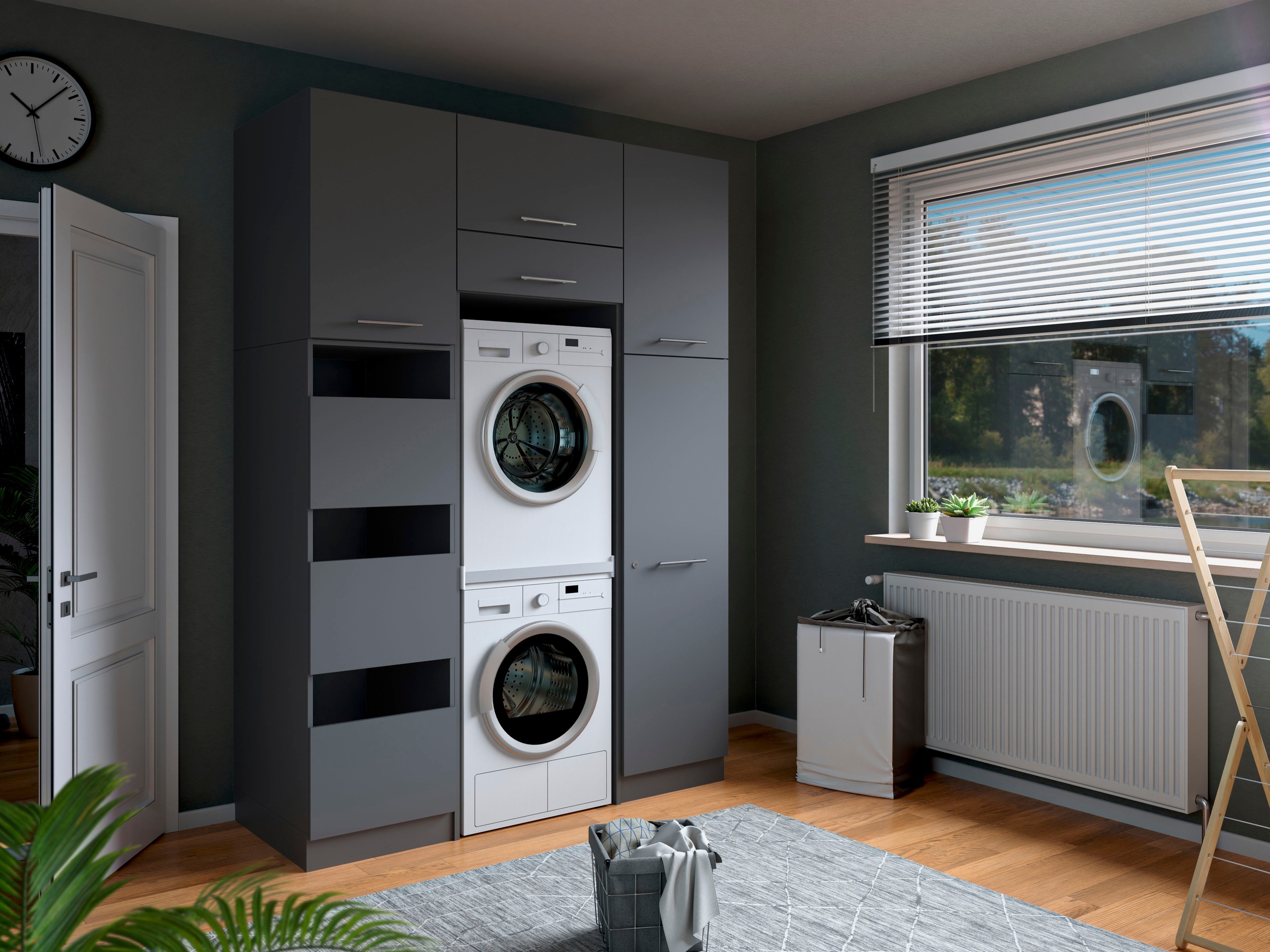 Laundreezy Mehrzweckschrank-Set "Laundreezy, 6-tlg. Mehrzweckschrank-Set B/ günstig online kaufen