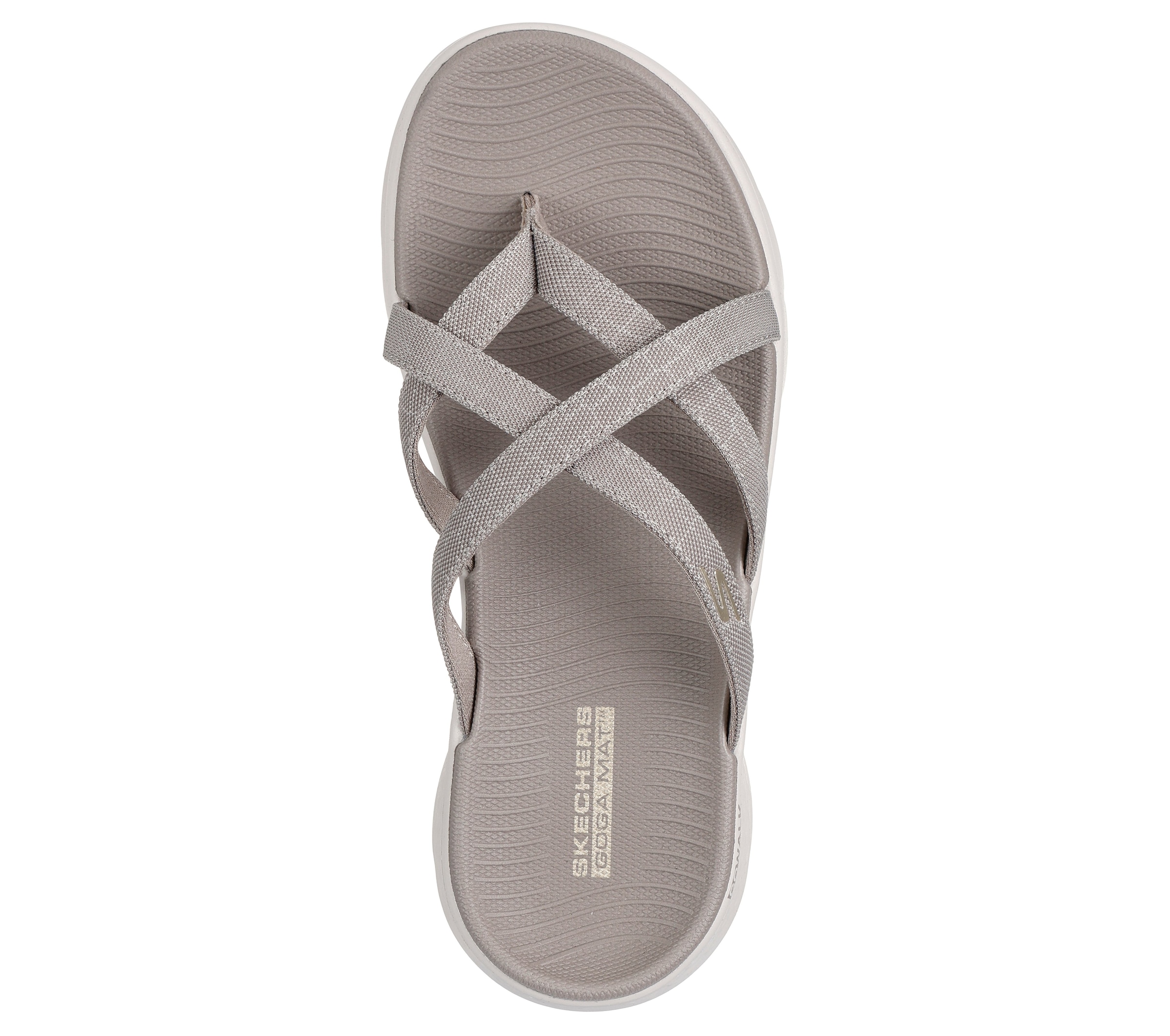 Skechers Zehentrenner »GO WALK FLEX SANDAL-SSSELENA«  Sommerschuh, Strandschuh, Sandale, Badeschuh mit Komfortfußbett