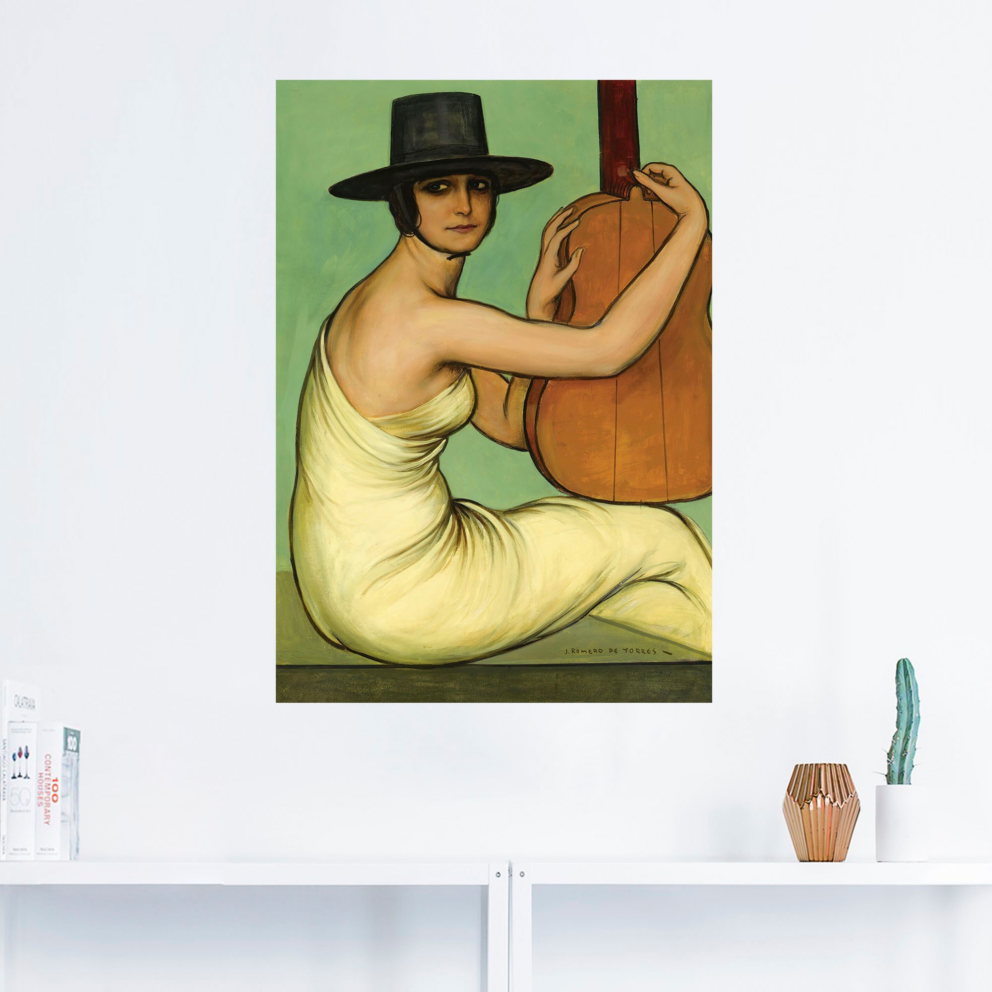Artland Wandbild »Dora La Cordobesa. 1925.«, Bilder von berühmten Musikern, (1 St.), als Alubild, Leinwandbild, Wandaufkleber oder Poster in versch. Größen