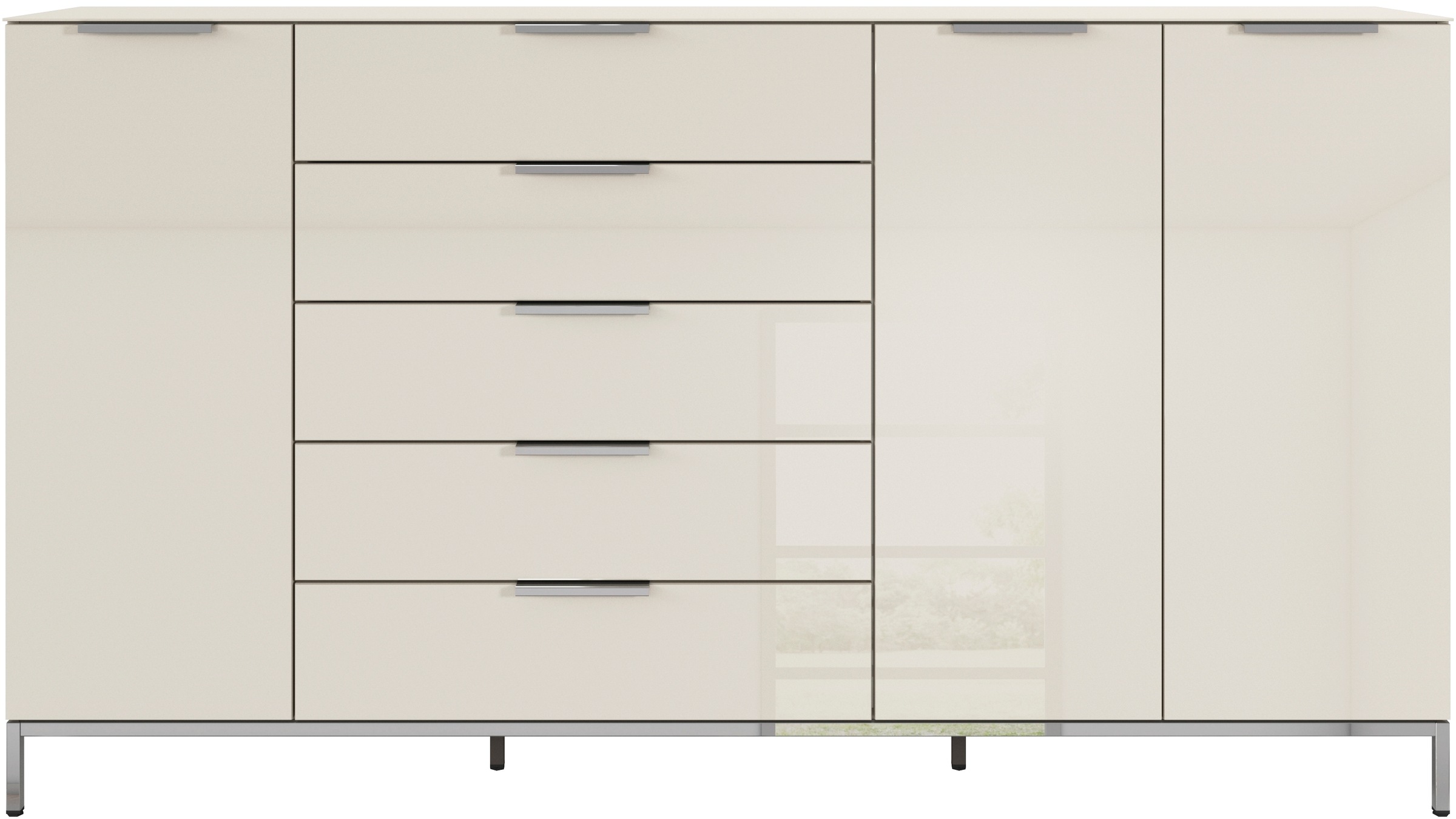 rauch Kombikommode "Kommode Türkommode Sideboard Kombikommode FLIPP mit Gla günstig online kaufen