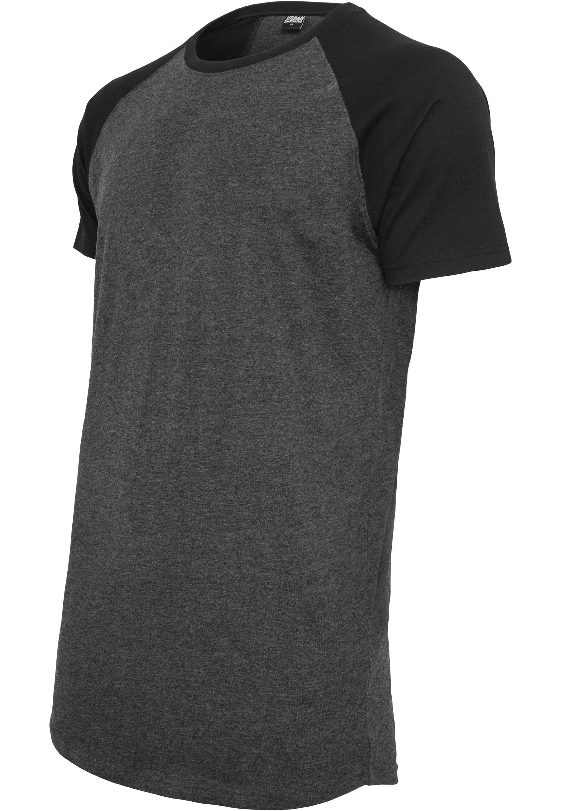 URBAN CLASSICS T-Shirt »Urban Classics Herren Shaped Raglan Long Tee«, (1 tlg.)