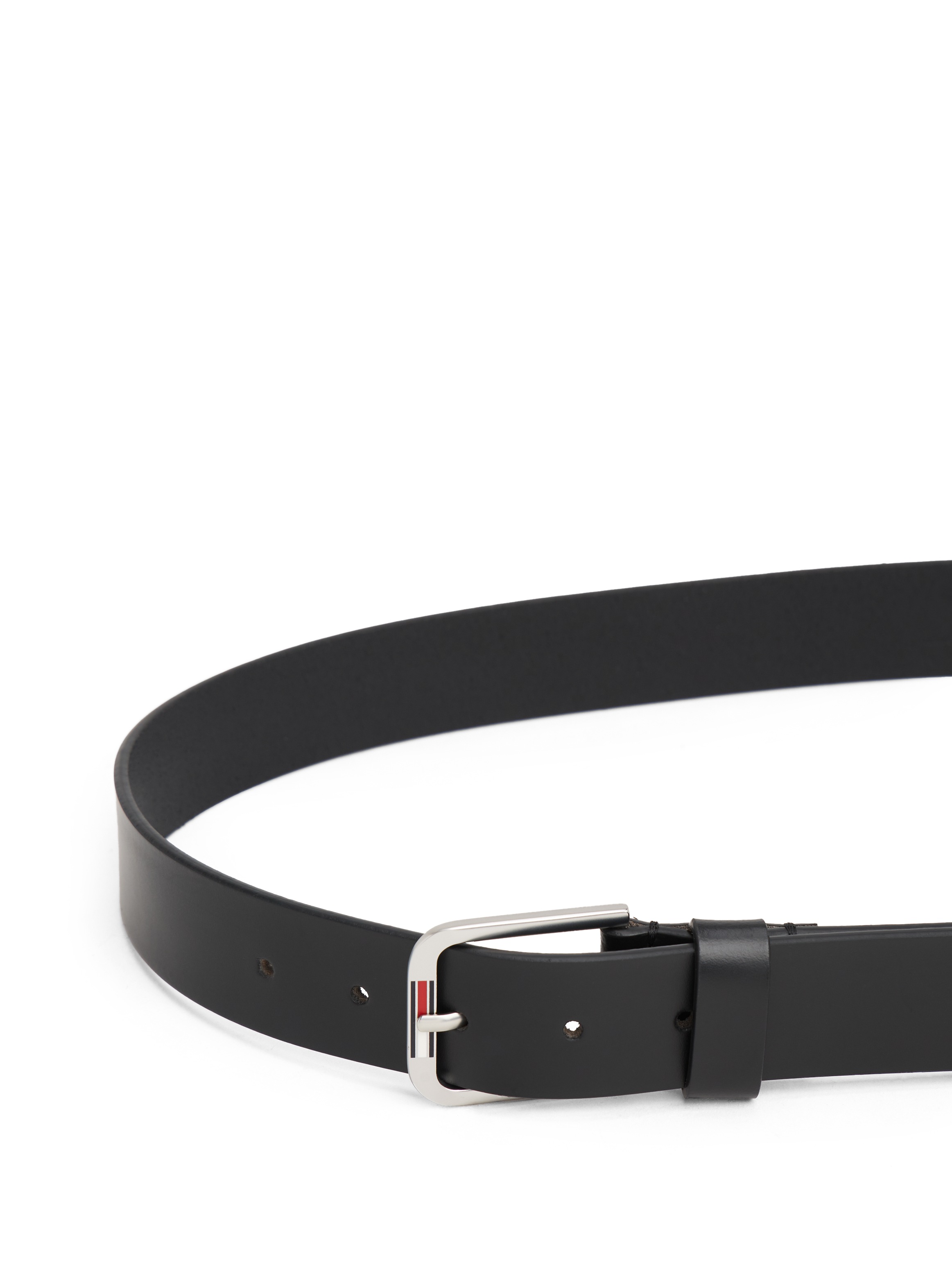 Tommy Jeans Ledergürtel »TJM AUSTIN«, 3,5 cm, glattes Finish, quadratische Schnalle