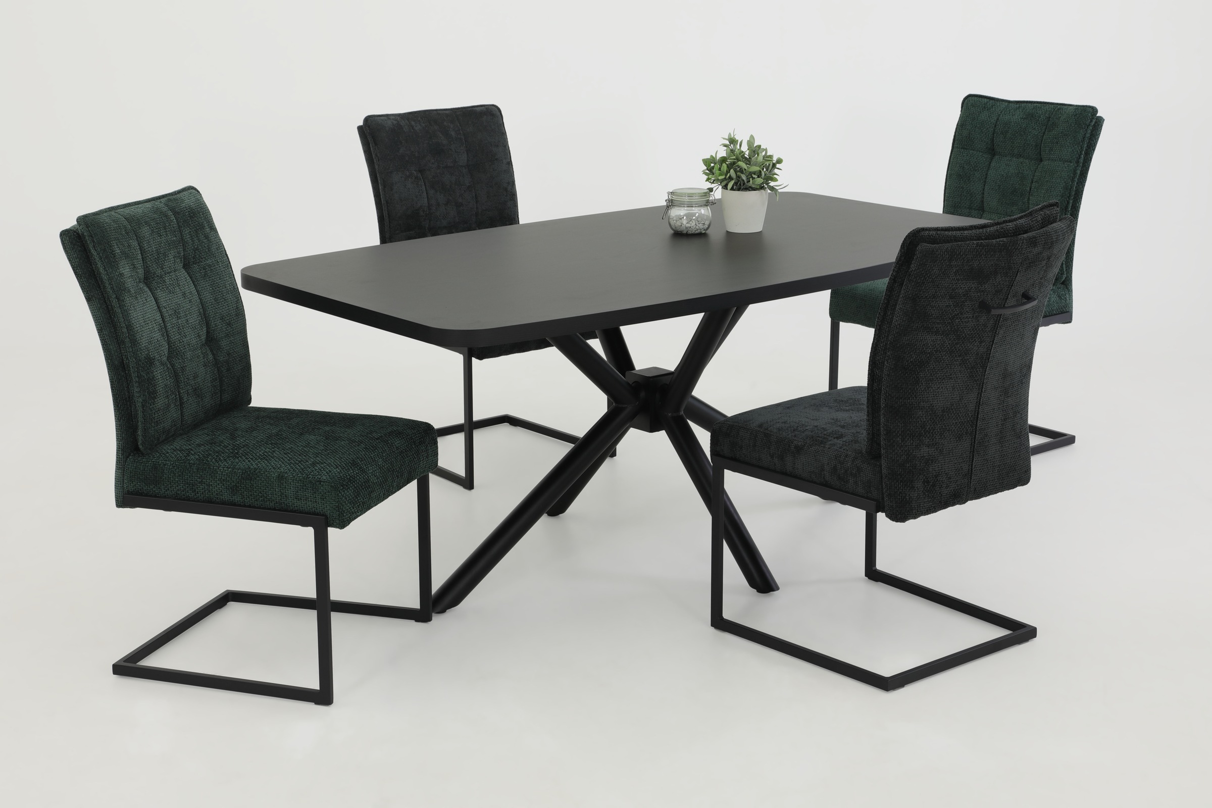 HELA Freischwinger "OLIVIA Esszimmerstuhl" (Set) 2 Stk. XL-Breite, Komforts günstig online kaufen