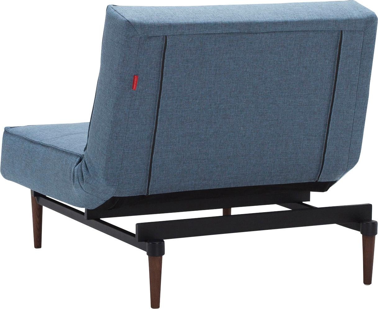 Beinen, Design | in dunklen BAUR »Splitback«, mit skandinavischen INNOVATION Styletto Sessel ™ LIVING