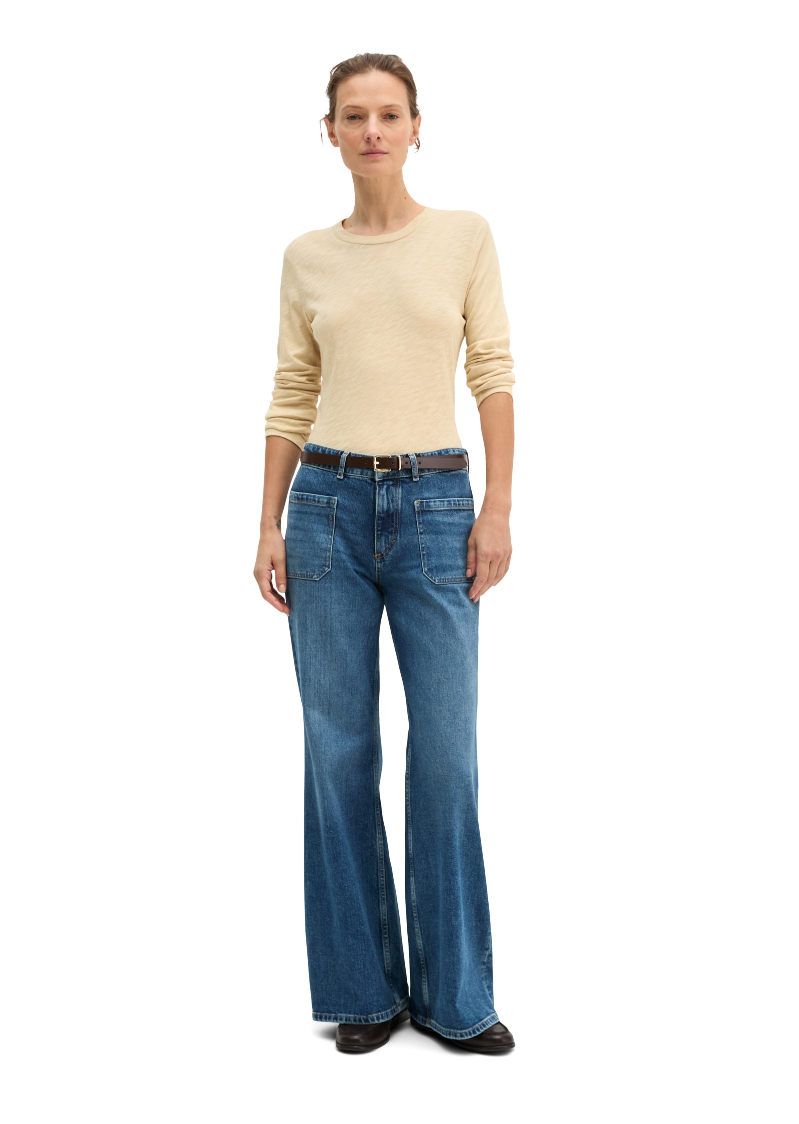 Marc O'Polo Langarmshirt »aus Organic Cotton«