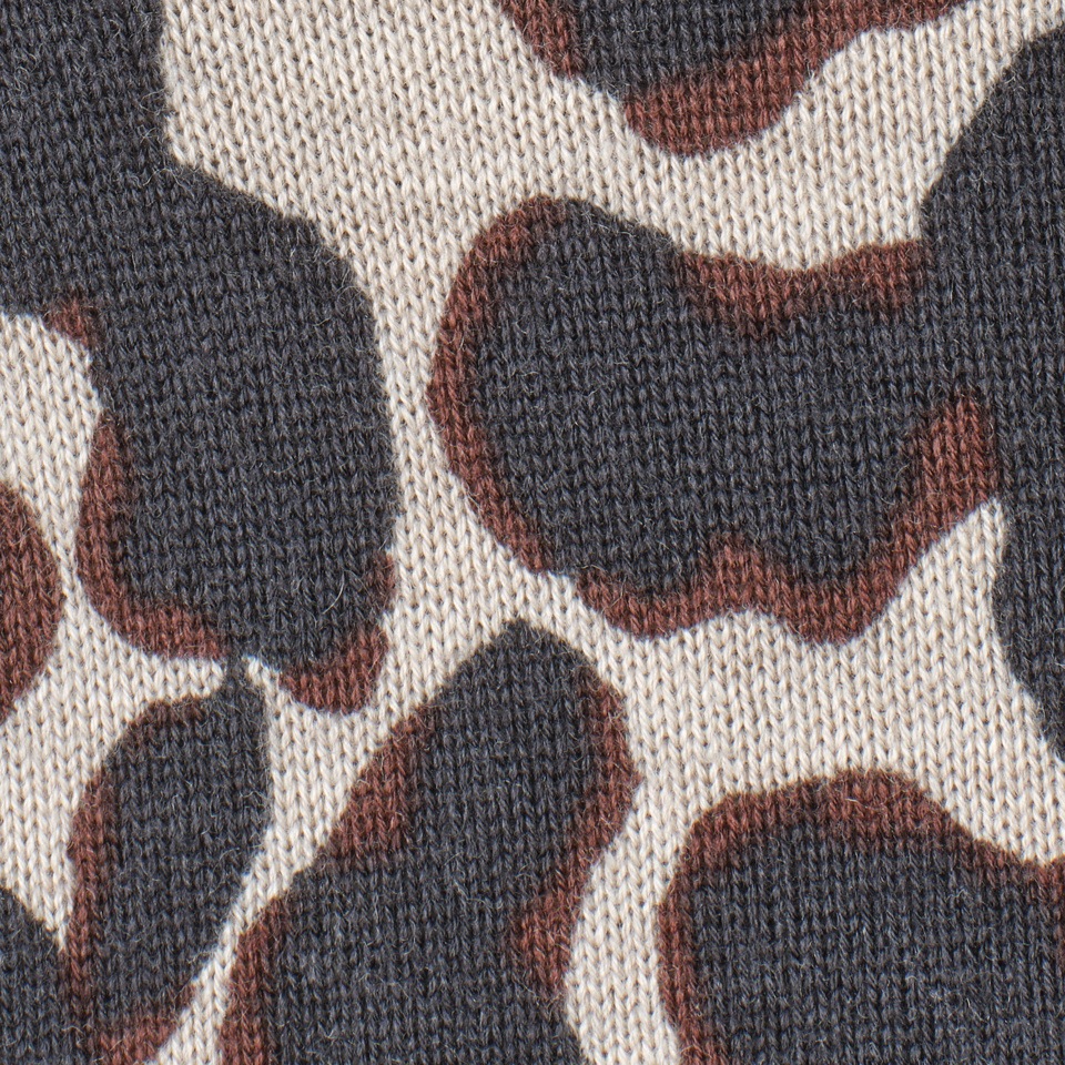 STREET ONE STUDIO Rundhalspullover aus softem Materialmix