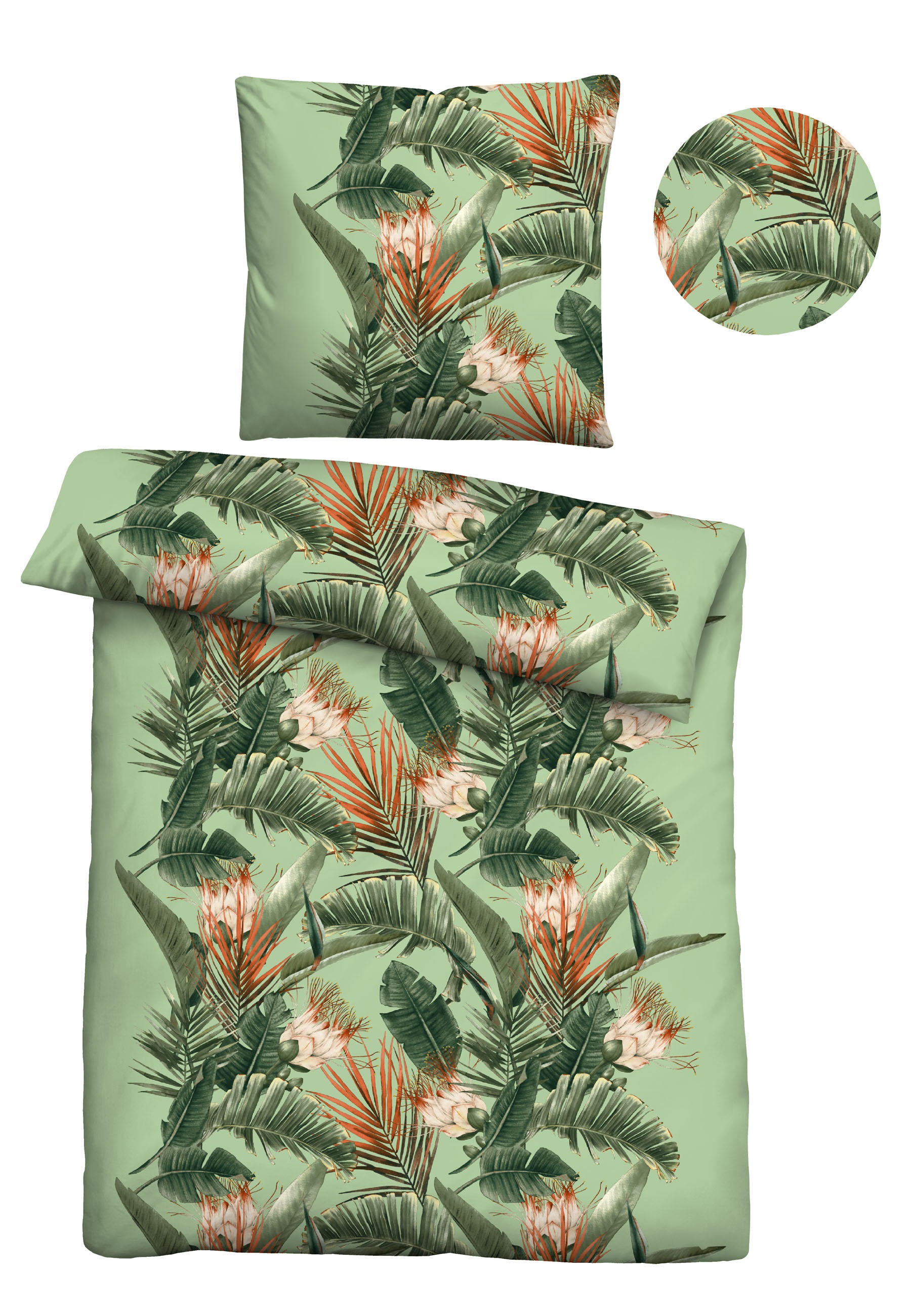 Castell - Markenbettwäsche Bettwäsche "0040757" 2 Stk. hautsympathisch, 100 günstig online kaufen